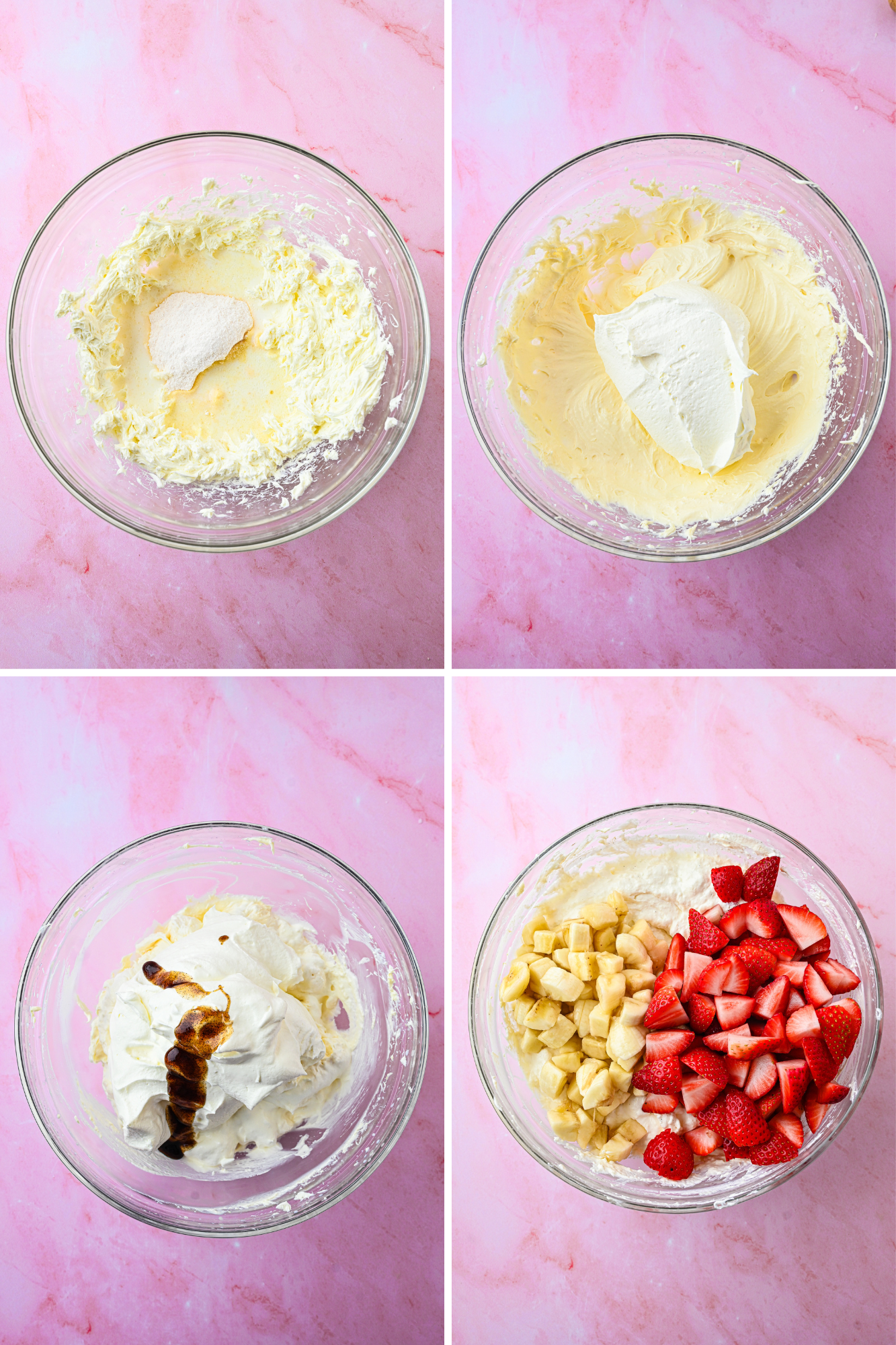 Strawberry Banana Cheesecake Salad Exclusive