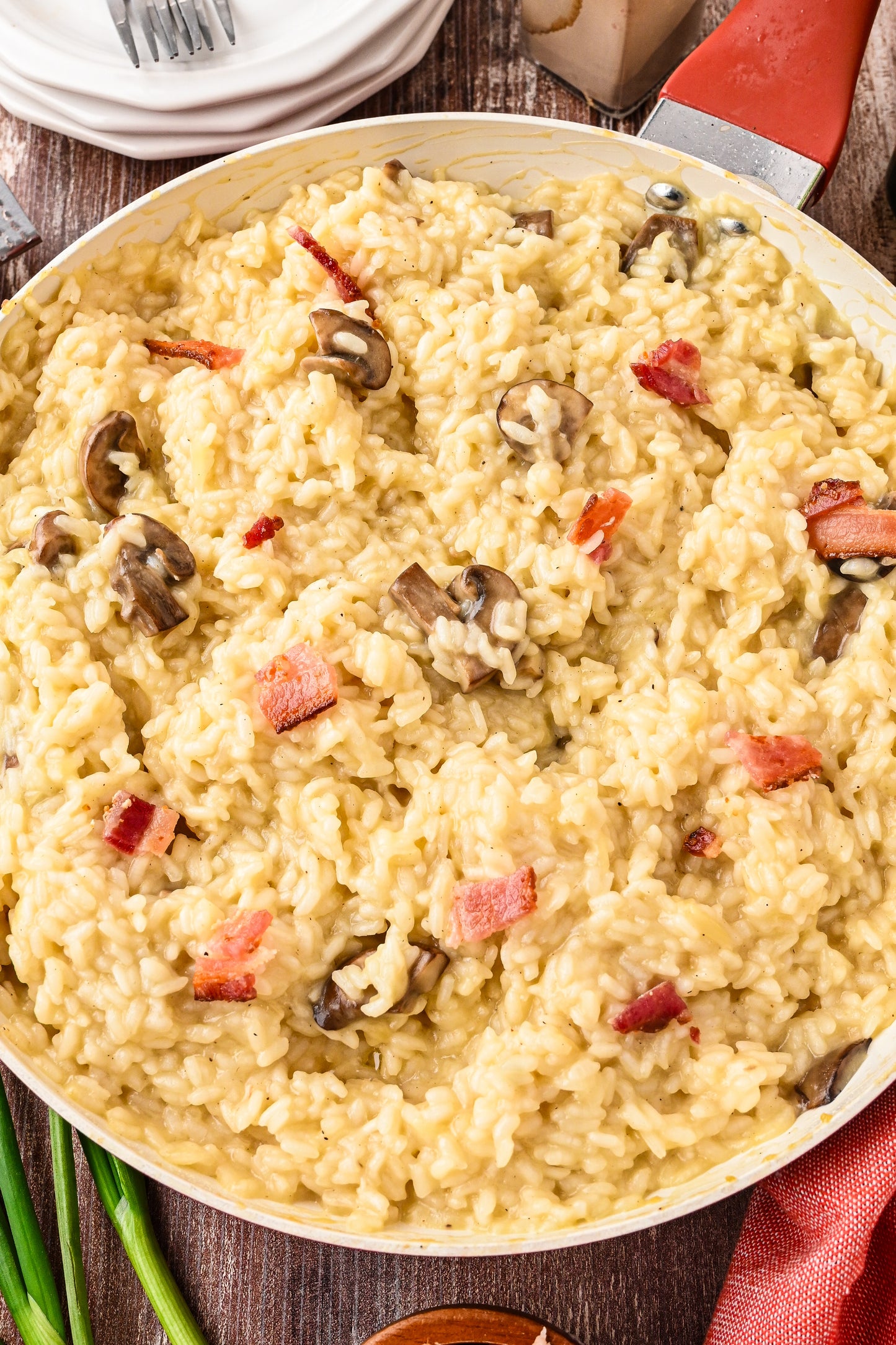 Bacon and Mushroom Risotto Exclusive