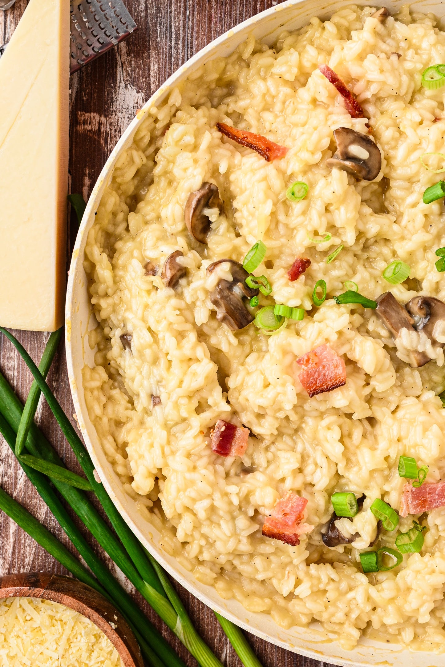 Bacon and Mushroom Risotto Exclusive