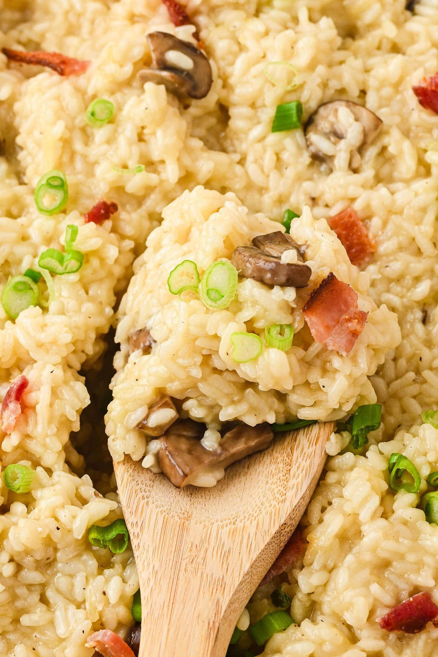 Bacon and Mushroom Risotto Exclusive