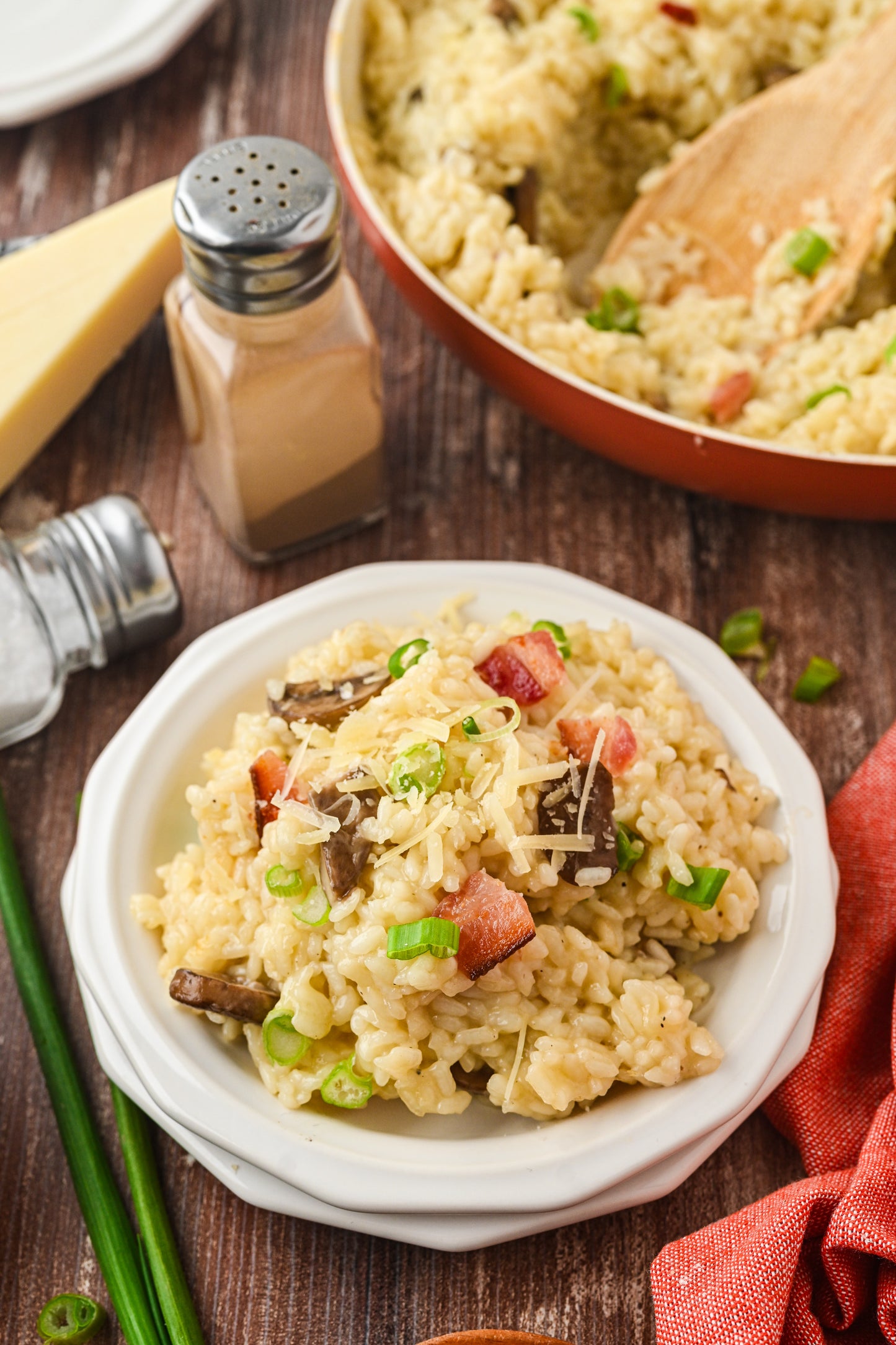Bacon and Mushroom Risotto Exclusive
