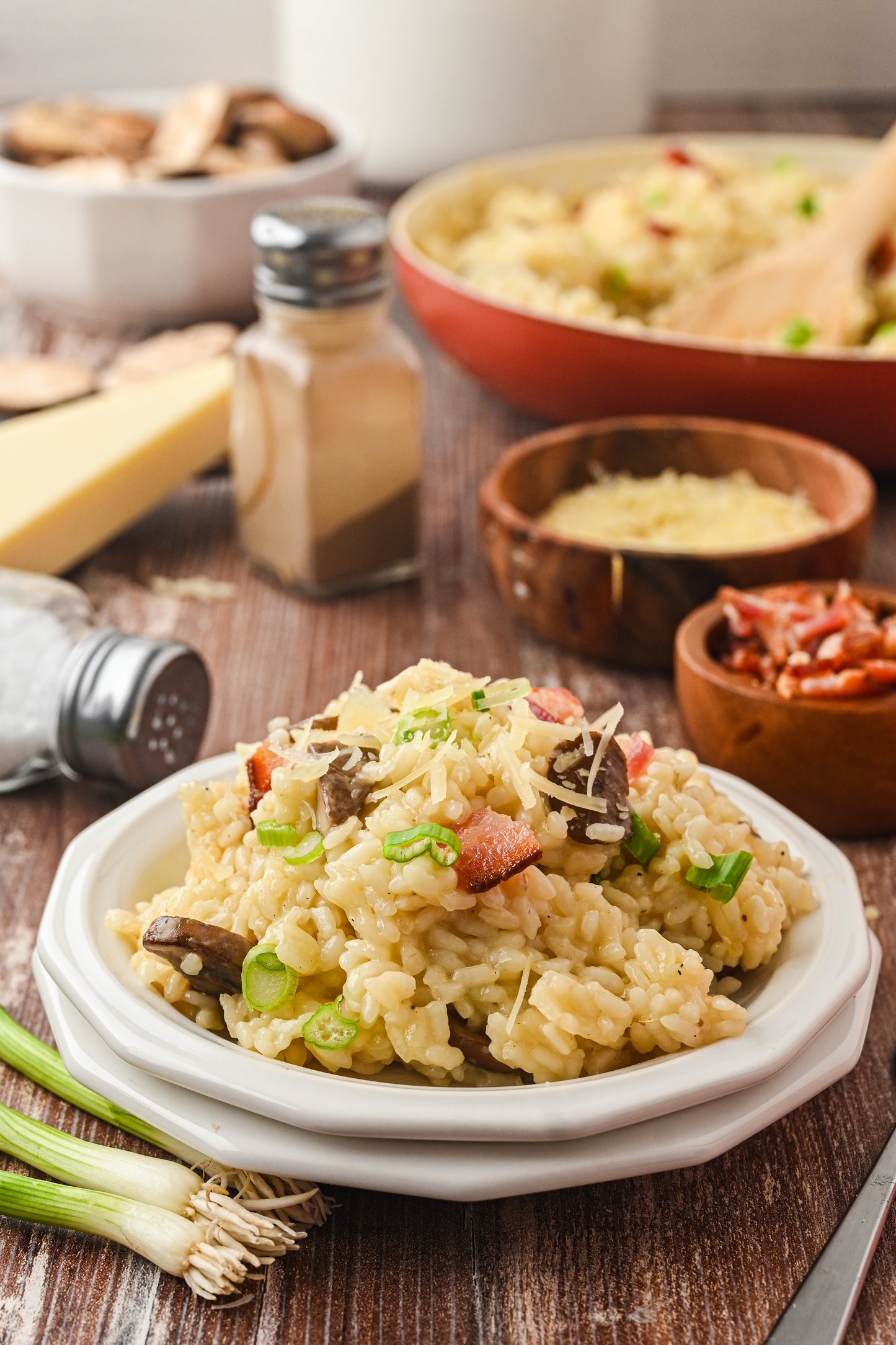 Bacon and Mushroom Risotto Exclusive