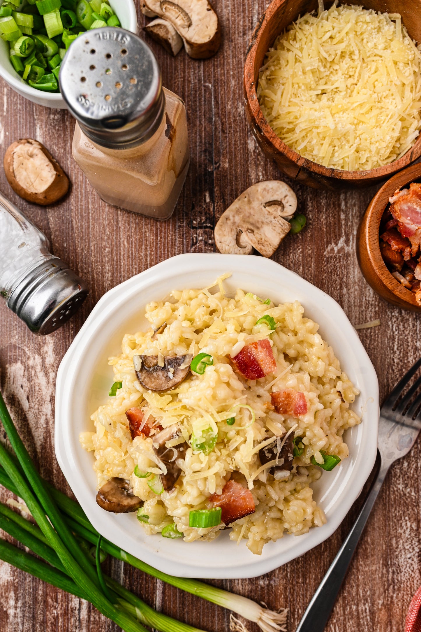 Bacon and Mushroom Risotto Exclusive