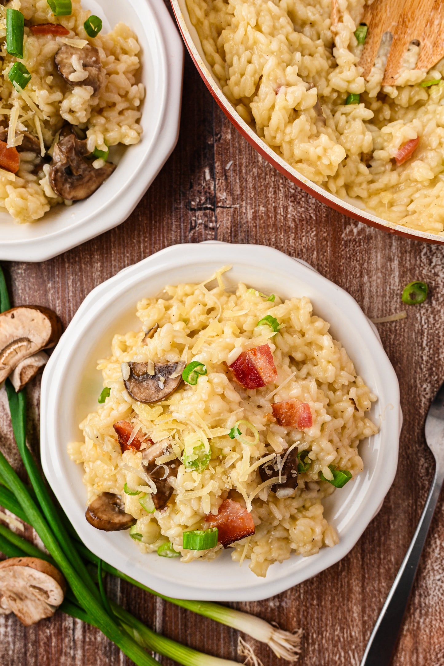 Bacon and Mushroom Risotto Exclusive