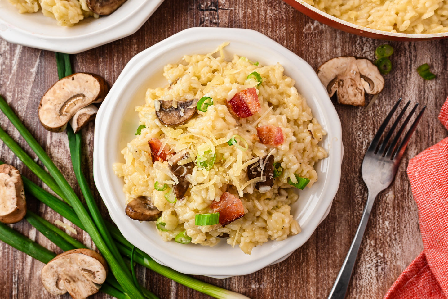 Bacon and Mushroom Risotto Exclusive
