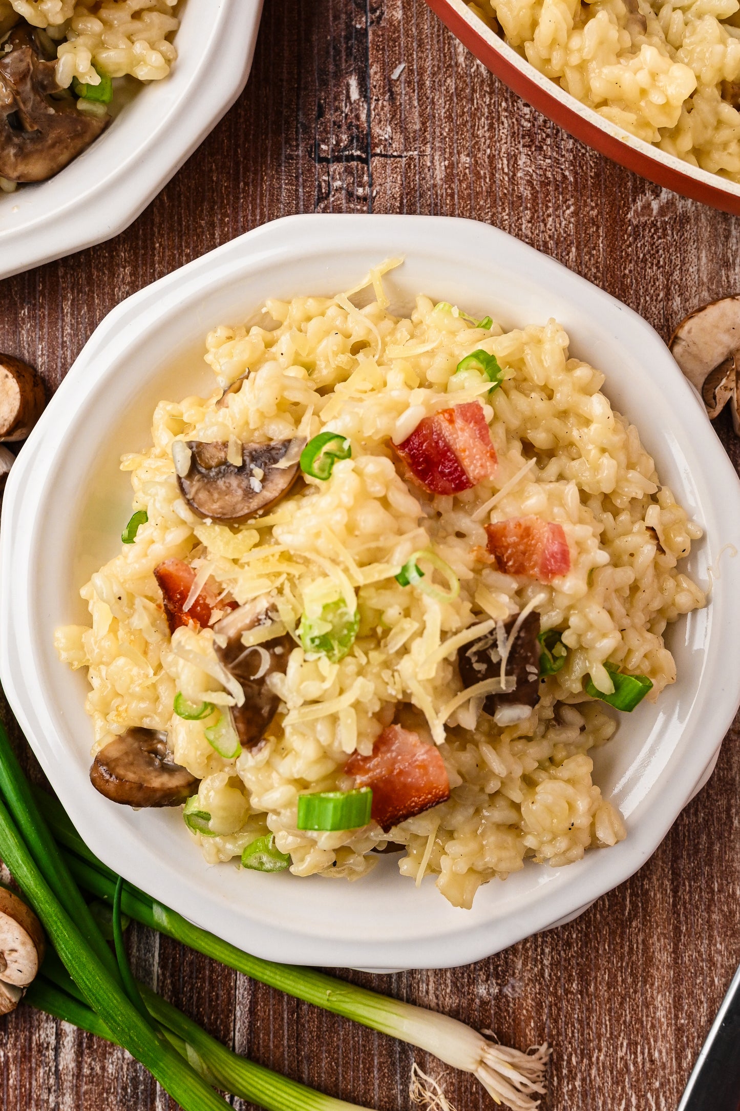 Bacon and Mushroom Risotto Exclusive