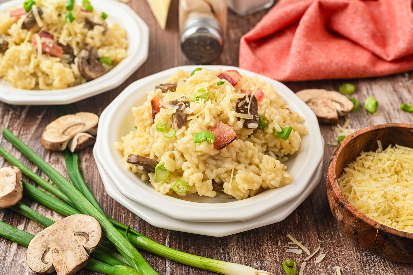Bacon and Mushroom Risotto Exclusive