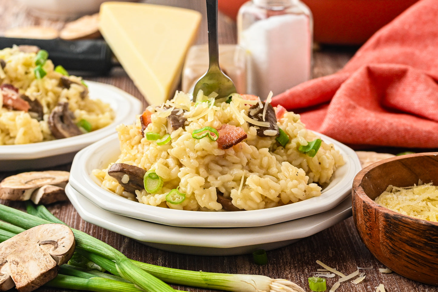 Bacon and Mushroom Risotto Exclusive