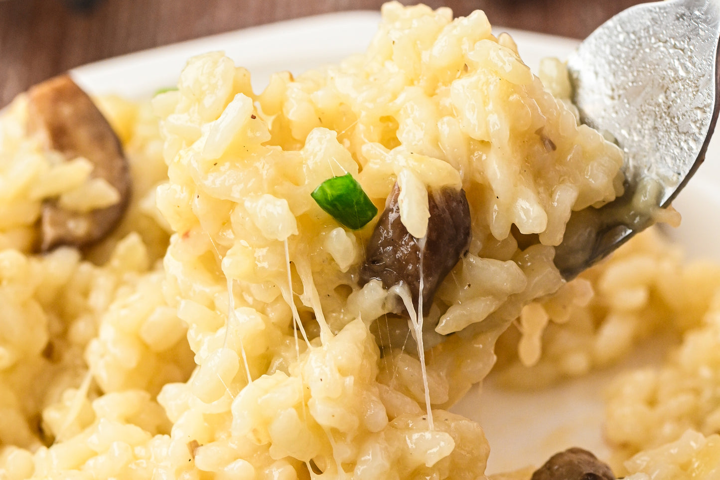 Bacon and Mushroom Risotto Exclusive