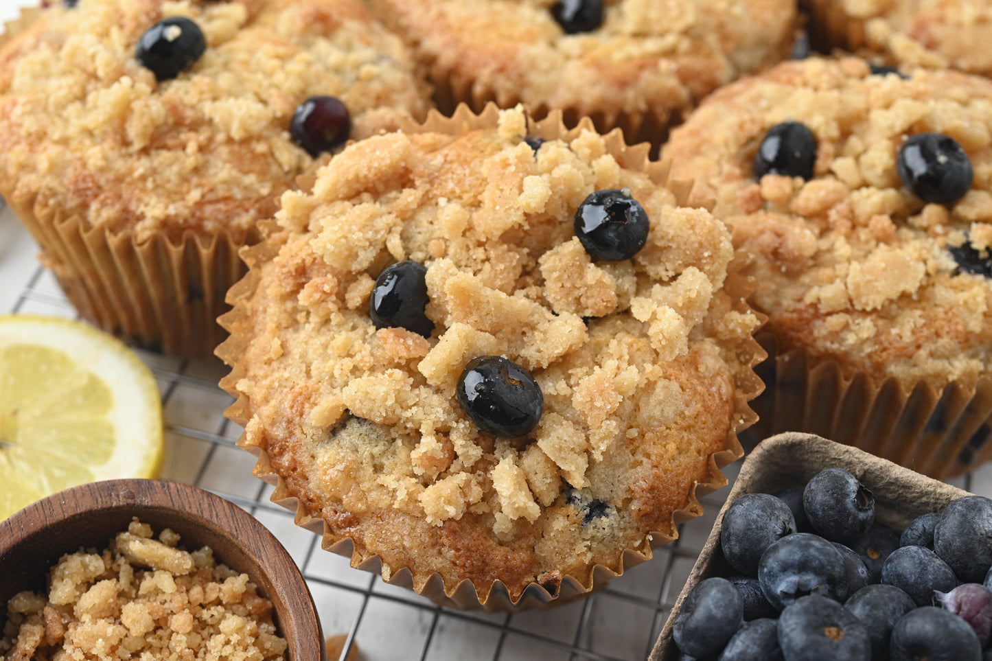 Blueberry and Lemon Muffins Exclusive