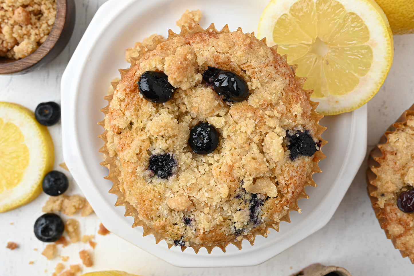 Blueberry and Lemon Muffins Exclusive