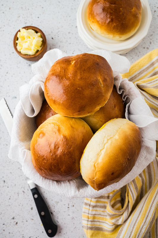 Brioche Hamburger Buns Exclusive