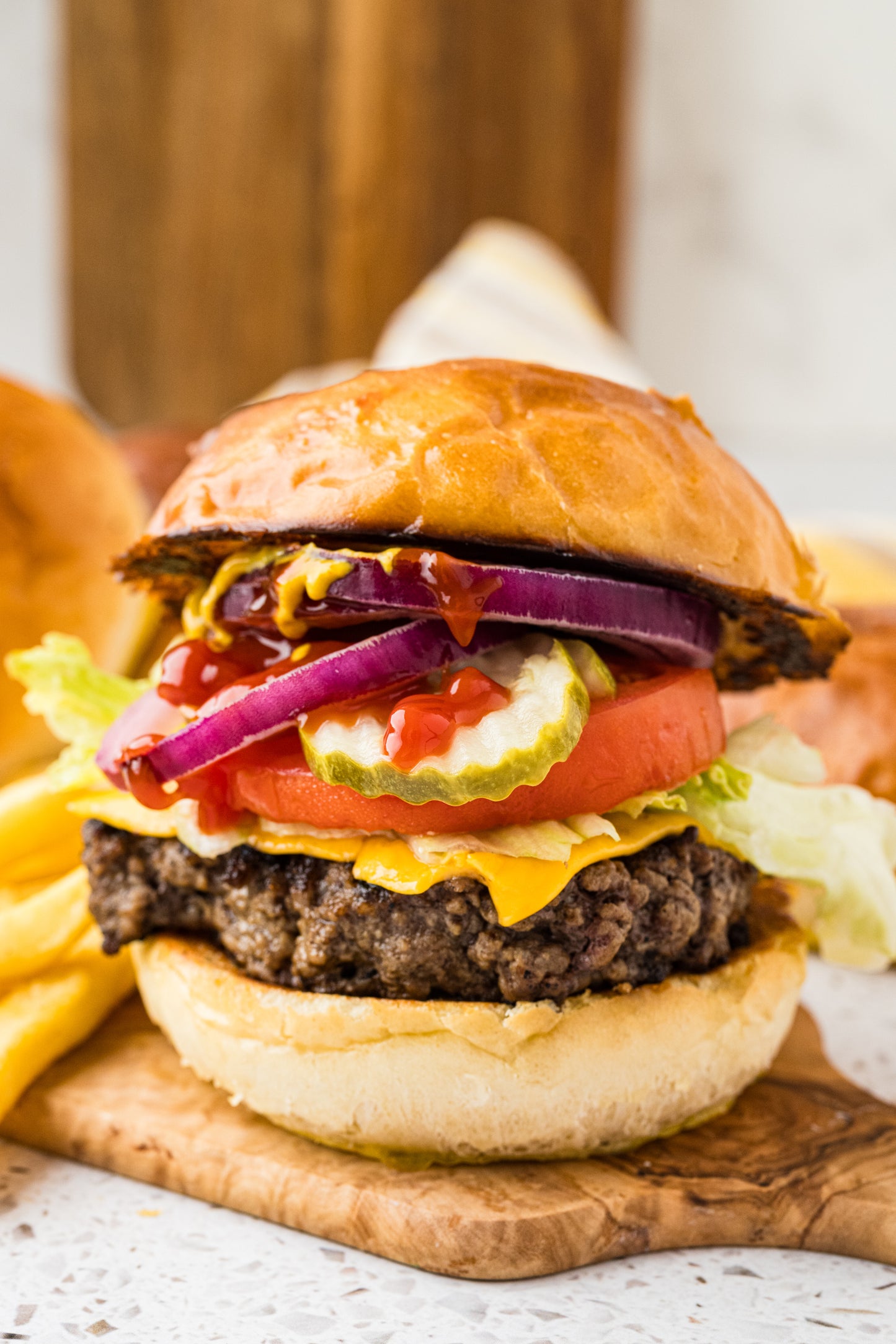 Brioche Hamburger Buns Exclusive