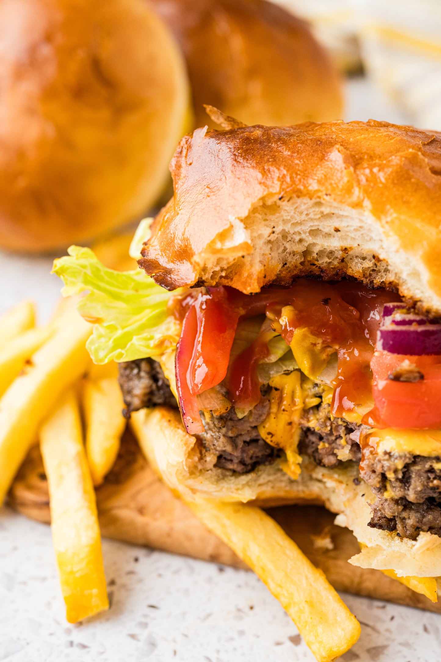 Brioche Hamburger Buns Exclusive