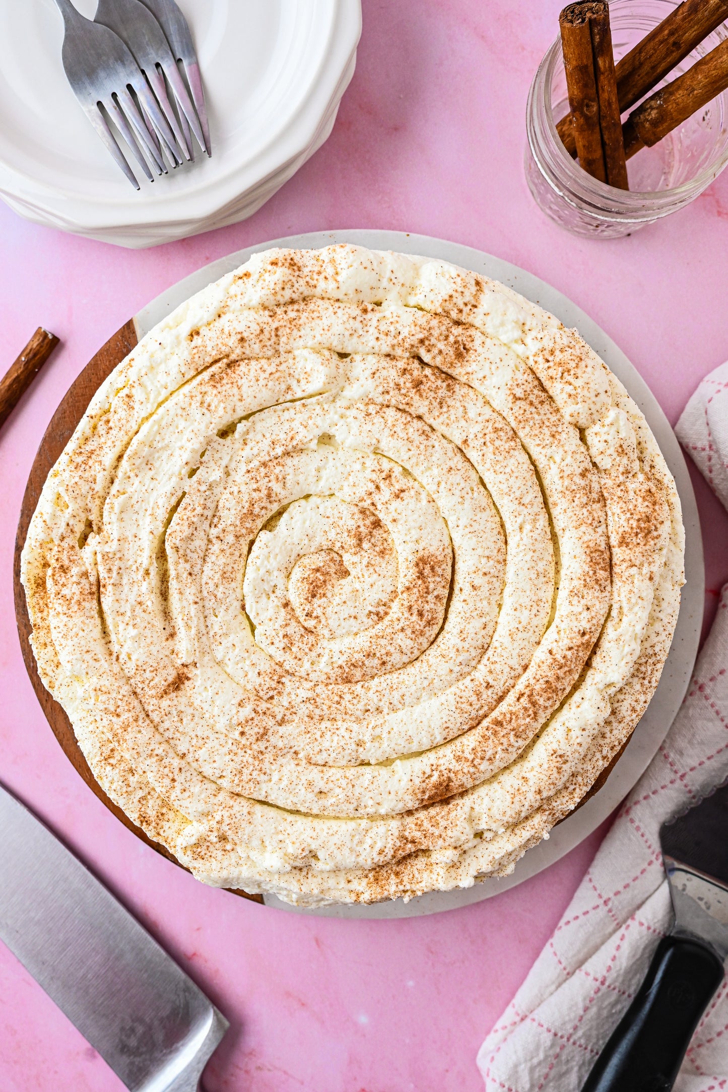 Cinnamon Roll Cheesecake Exclusive