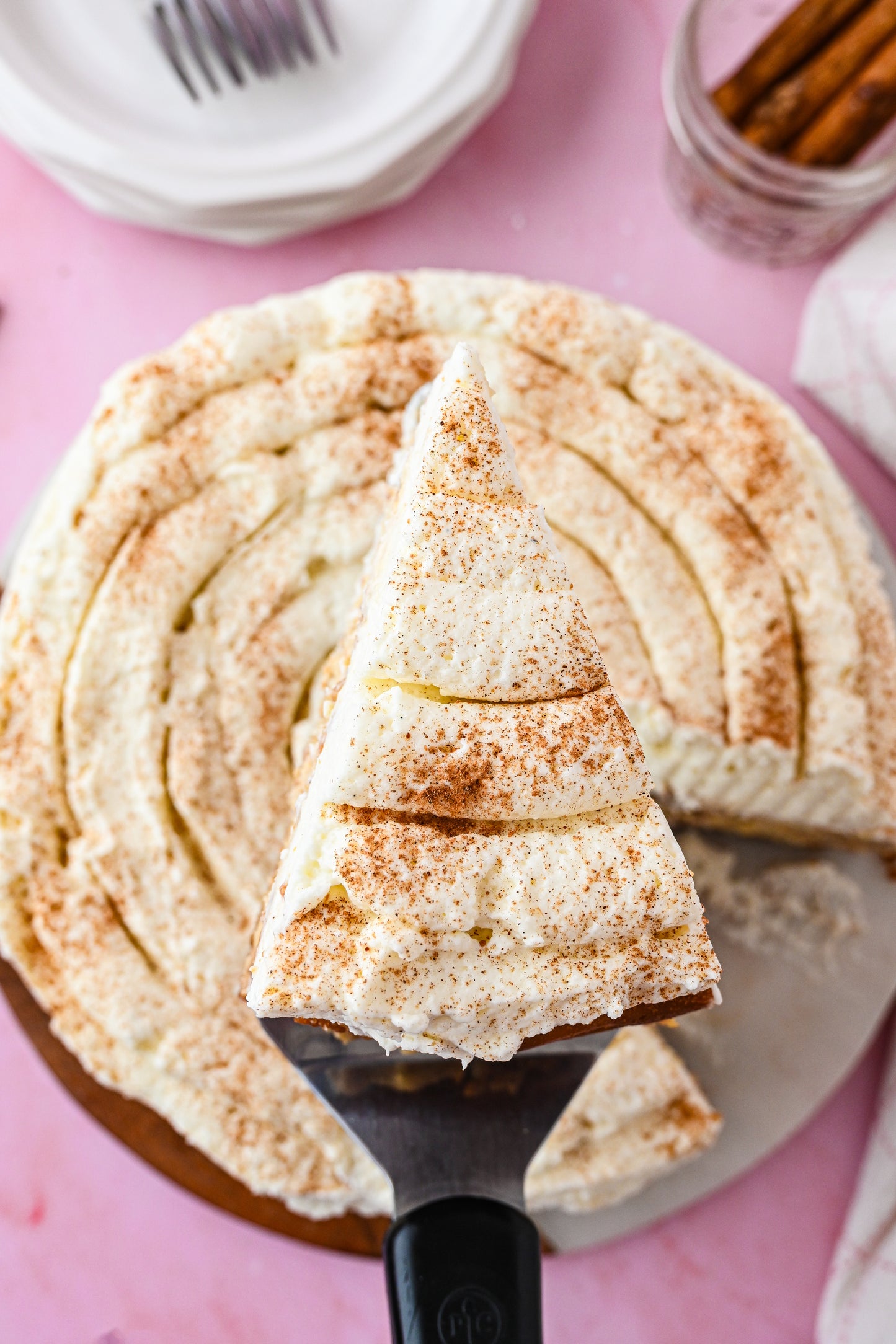 Cinnamon Roll Cheesecake Exclusive