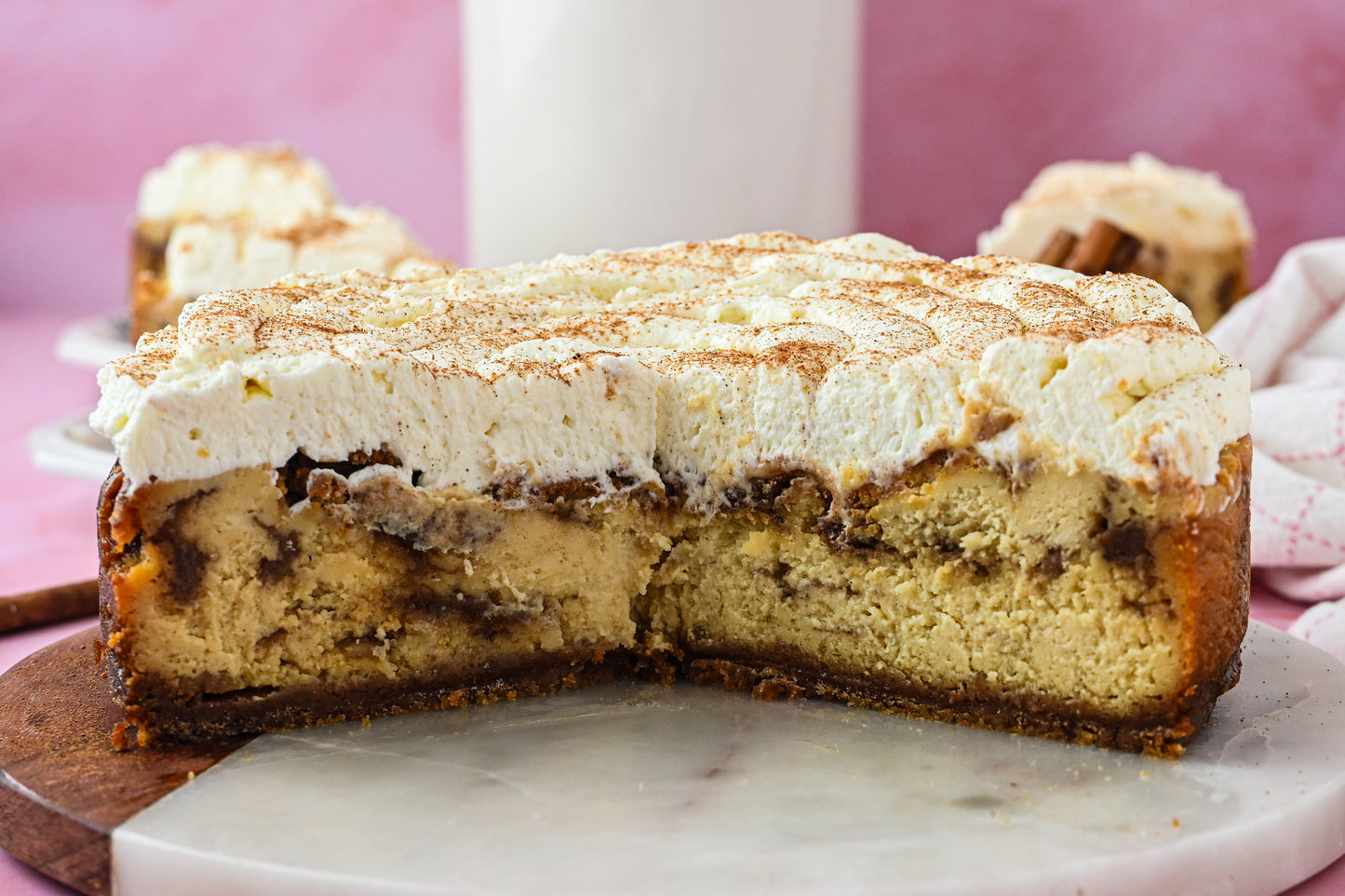 Cinnamon Roll Cheesecake Exclusive