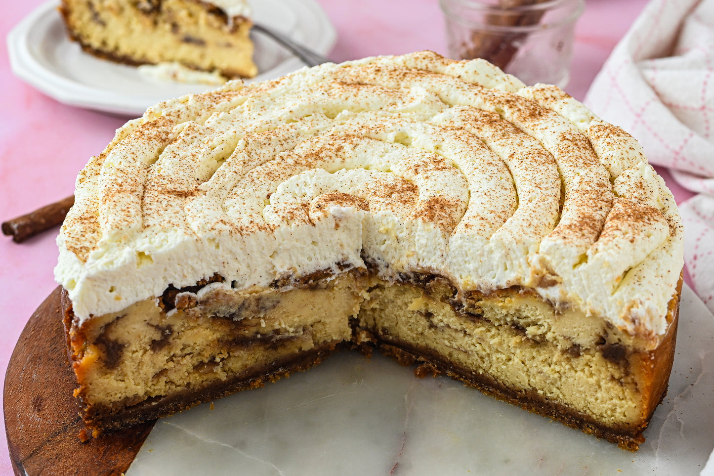 Cinnamon Roll Cheesecake Exclusive