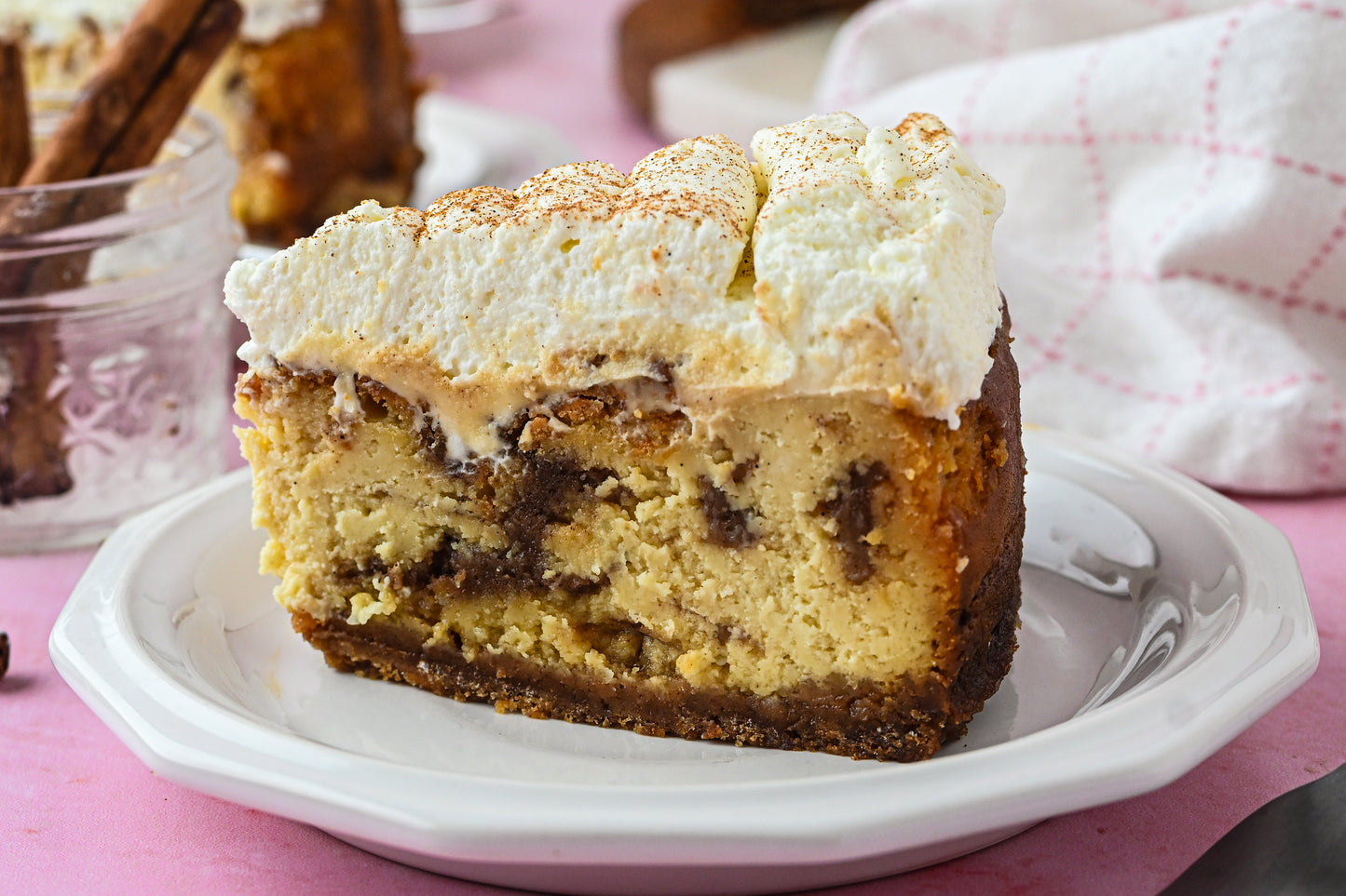 Cinnamon Roll Cheesecake Exclusive