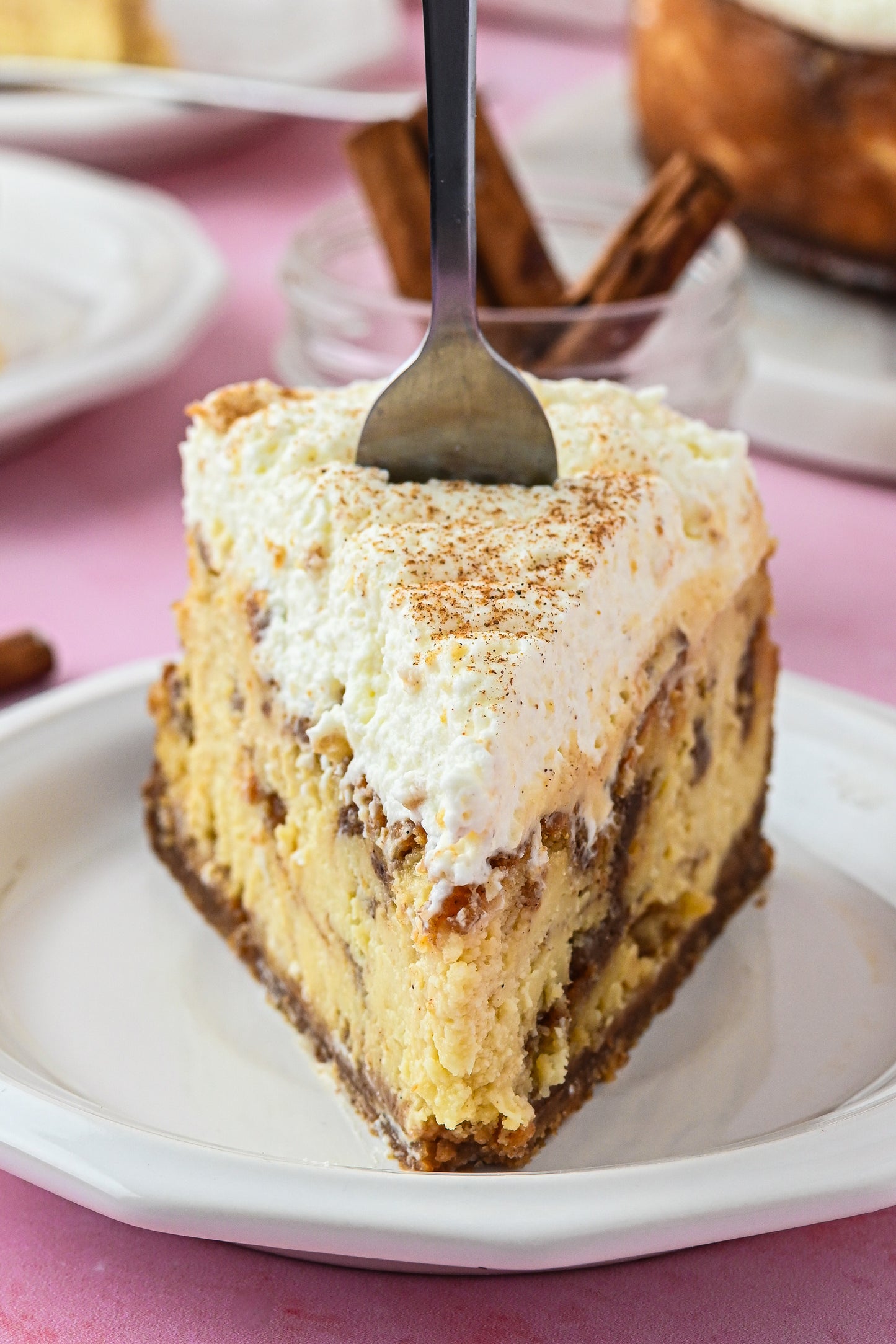 Cinnamon Roll Cheesecake Exclusive