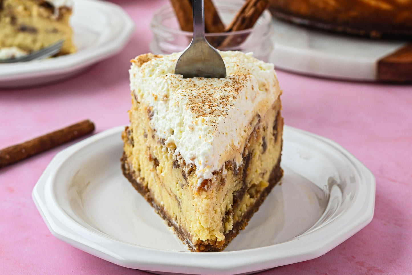 Cinnamon Roll Cheesecake Exclusive