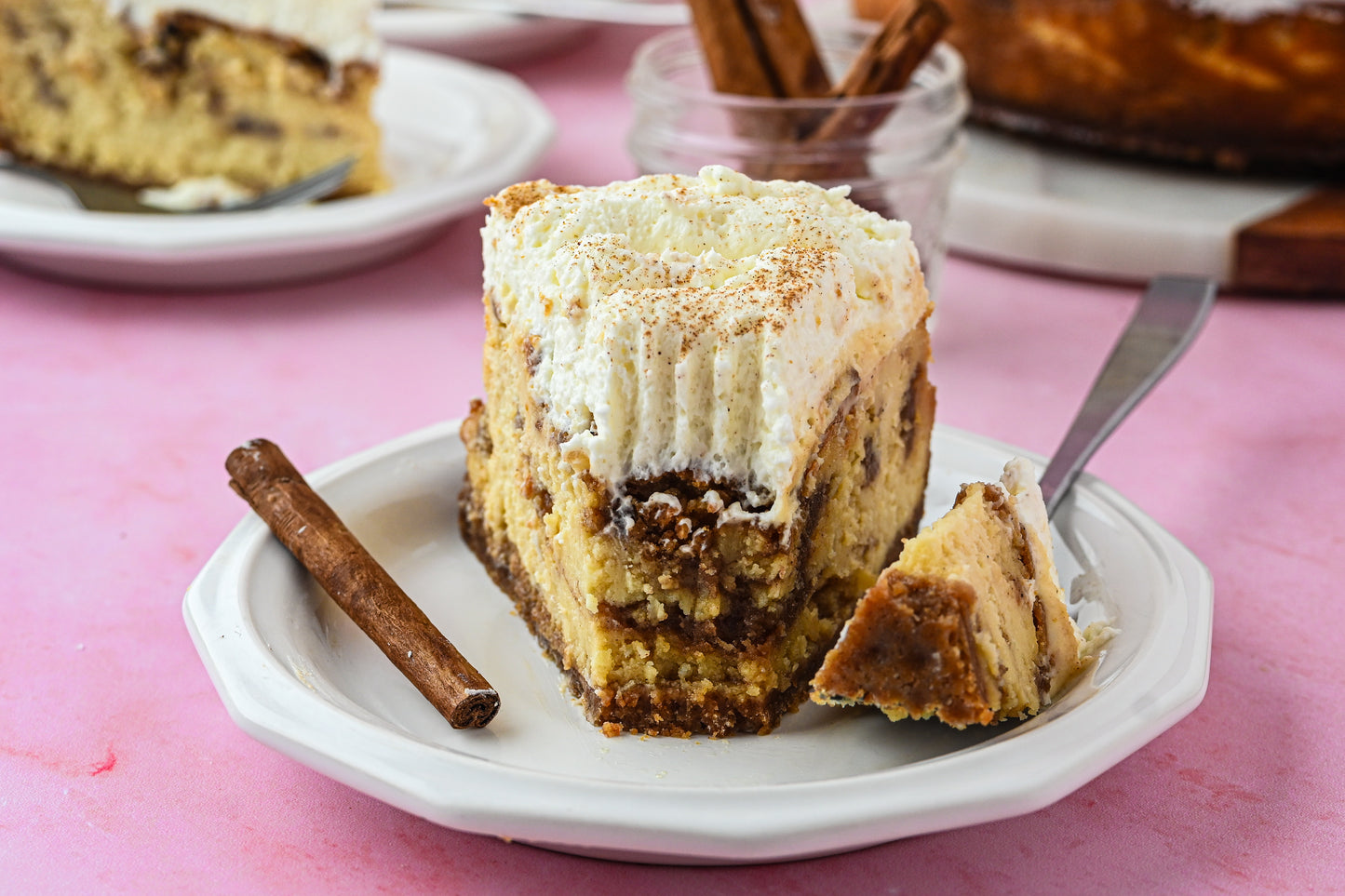Cinnamon Roll Cheesecake Exclusive