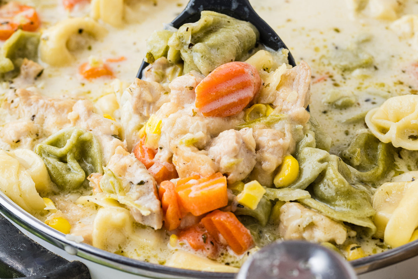 Creamy Chicken Tortellini Soup Exclusive