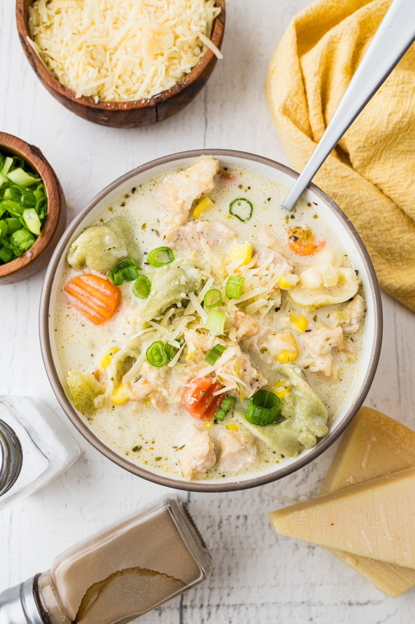 Creamy Chicken Tortellini Soup Exclusive