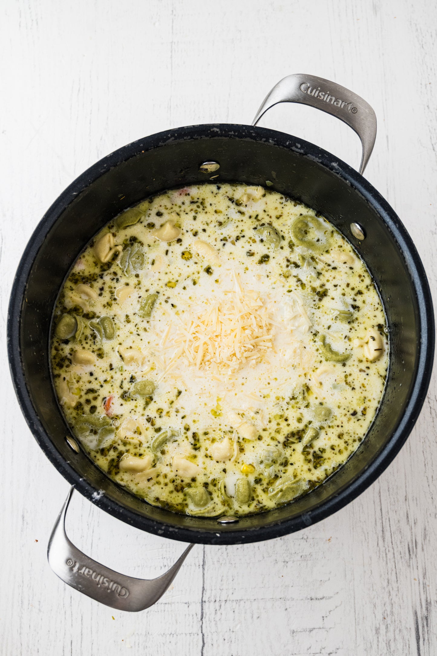 Creamy Chicken Tortellini Soup Exclusive