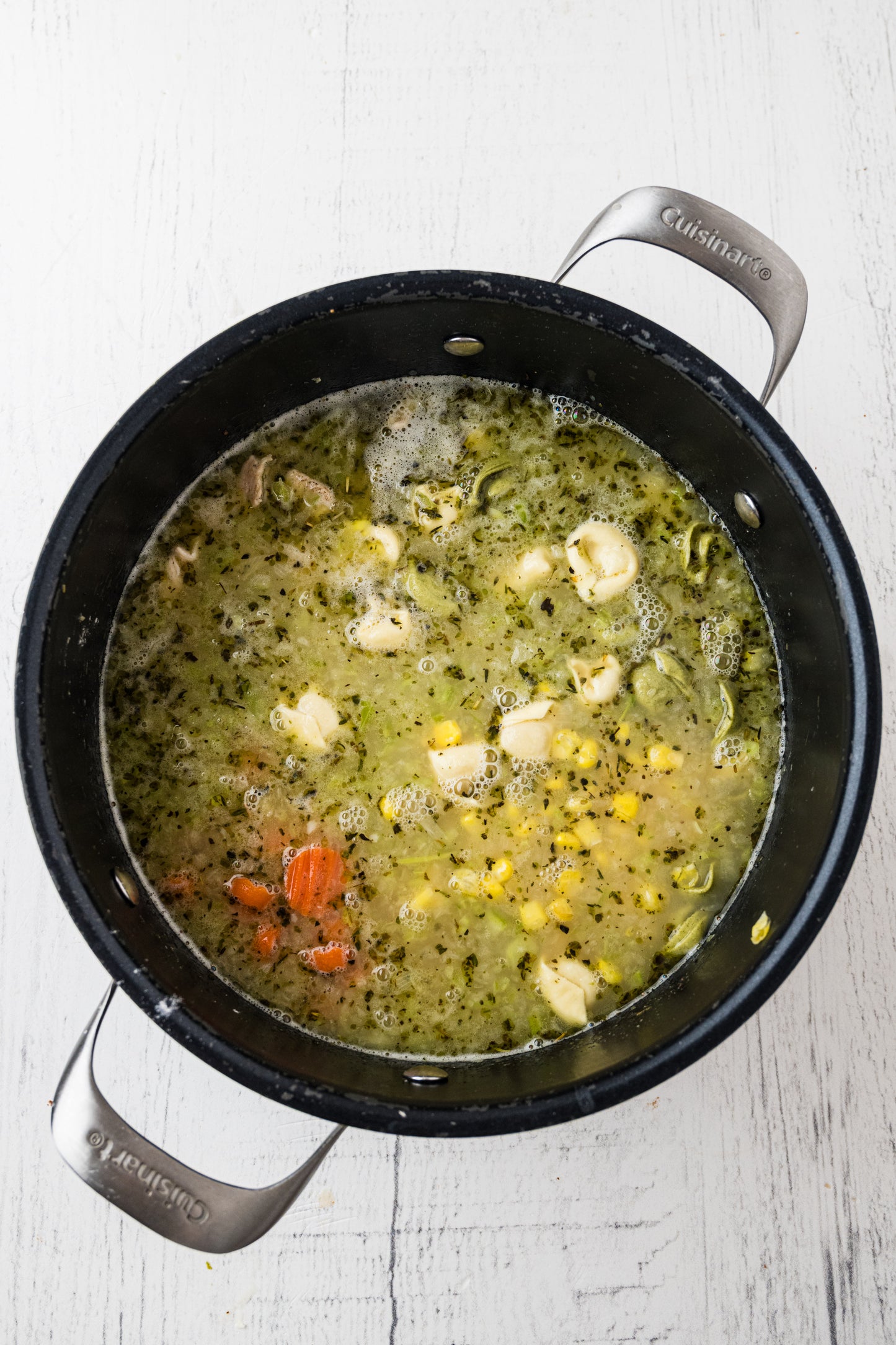 Creamy Chicken Tortellini Soup Exclusive