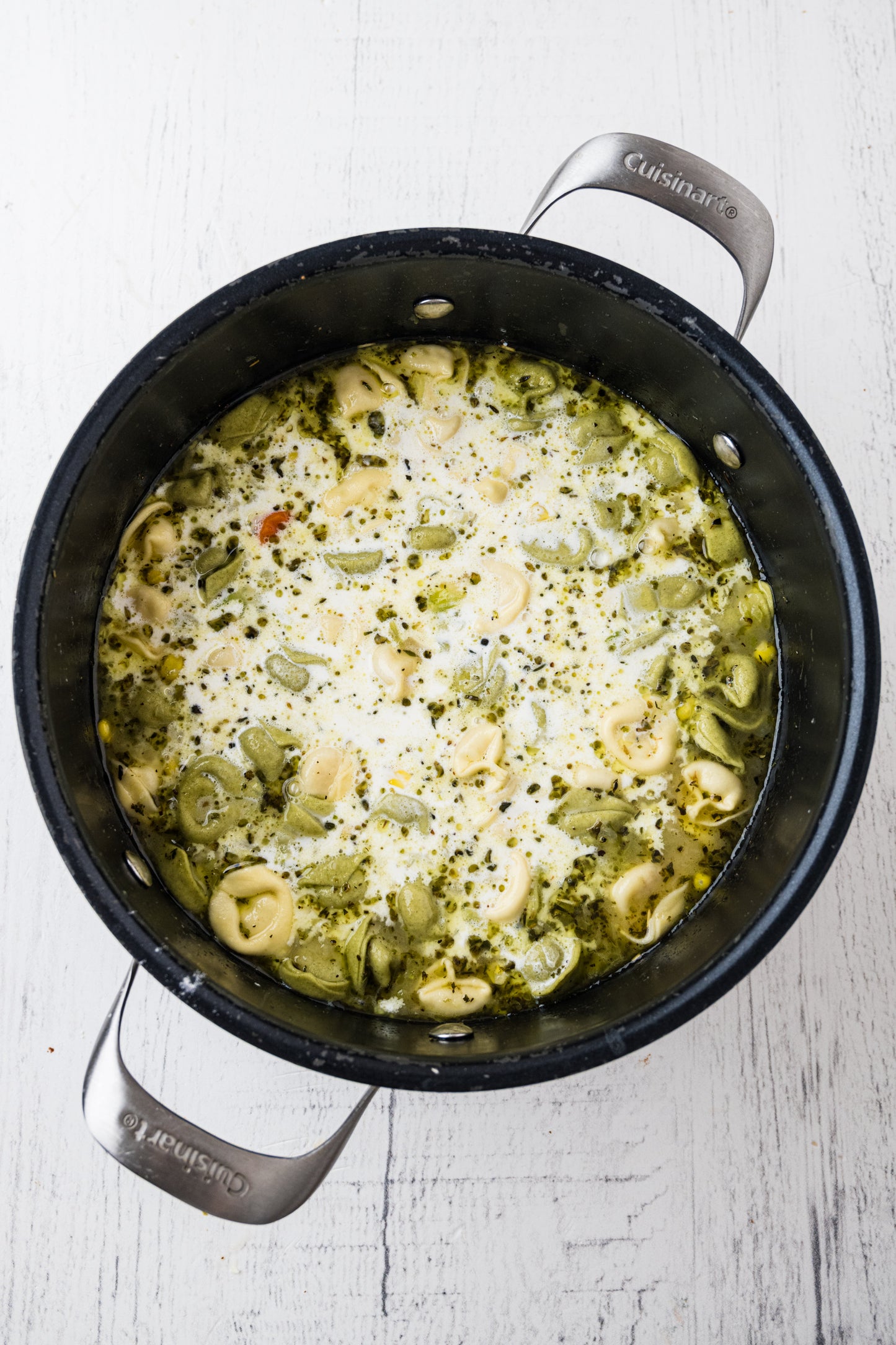Creamy Chicken Tortellini Soup Exclusive