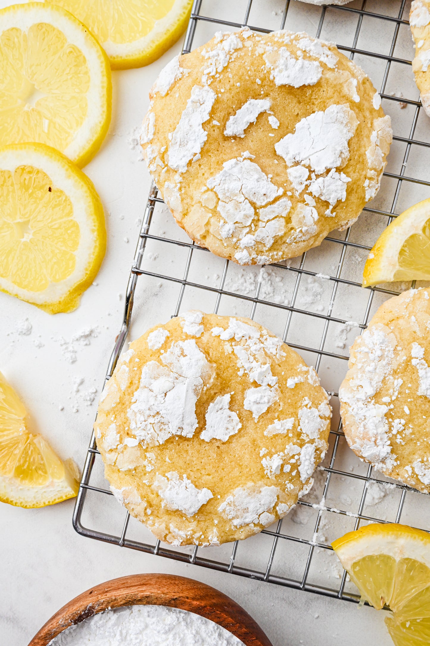 Lemon Crinkle Cookies Exclusive