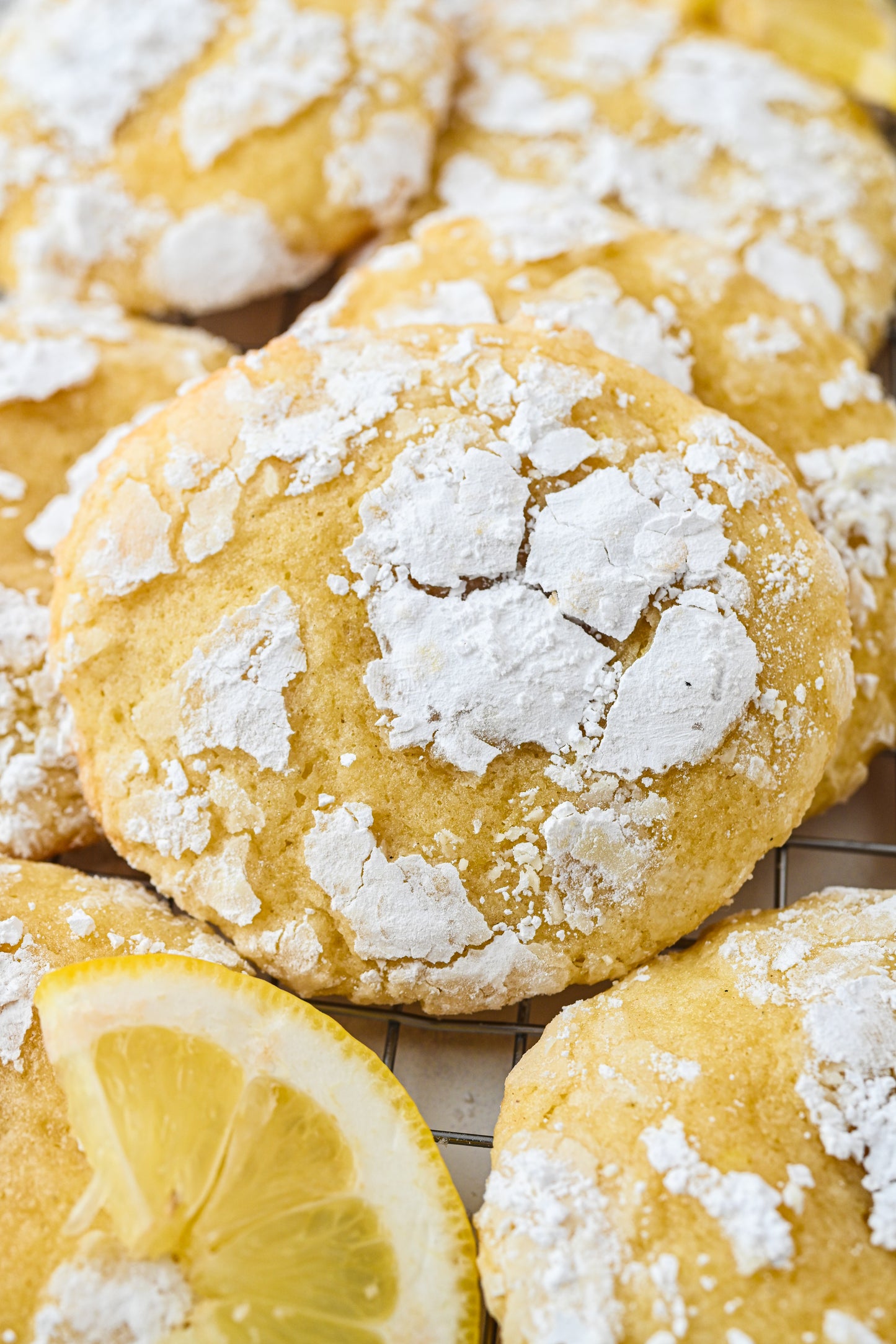 Lemon Crinkle Cookies Exclusive