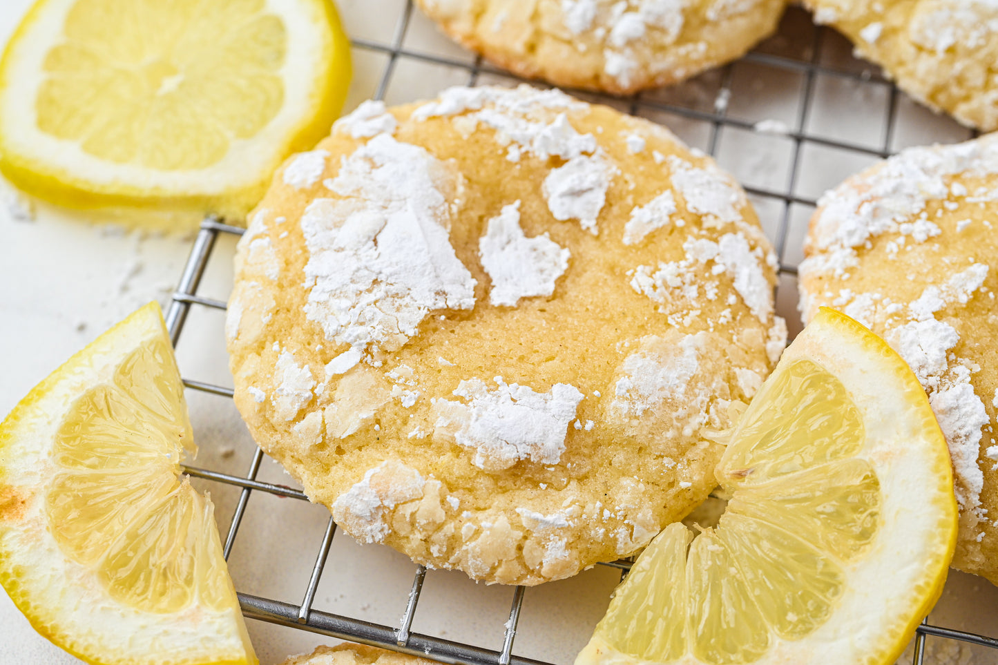 Lemon Crinkle Cookies Exclusive