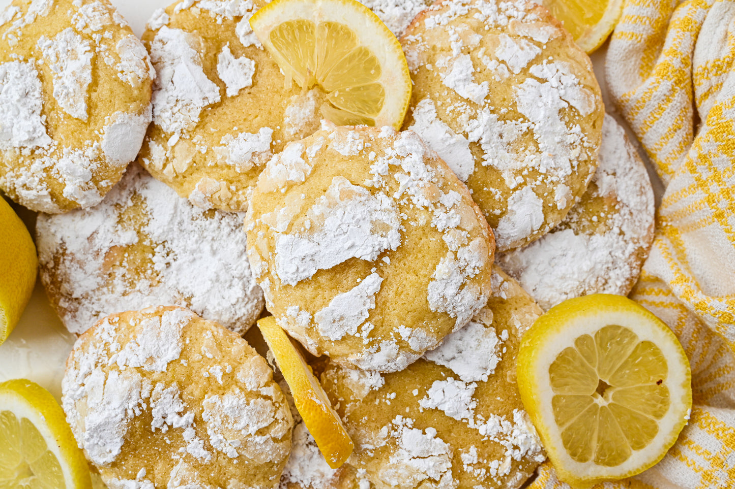 Lemon Crinkle Cookies Exclusive