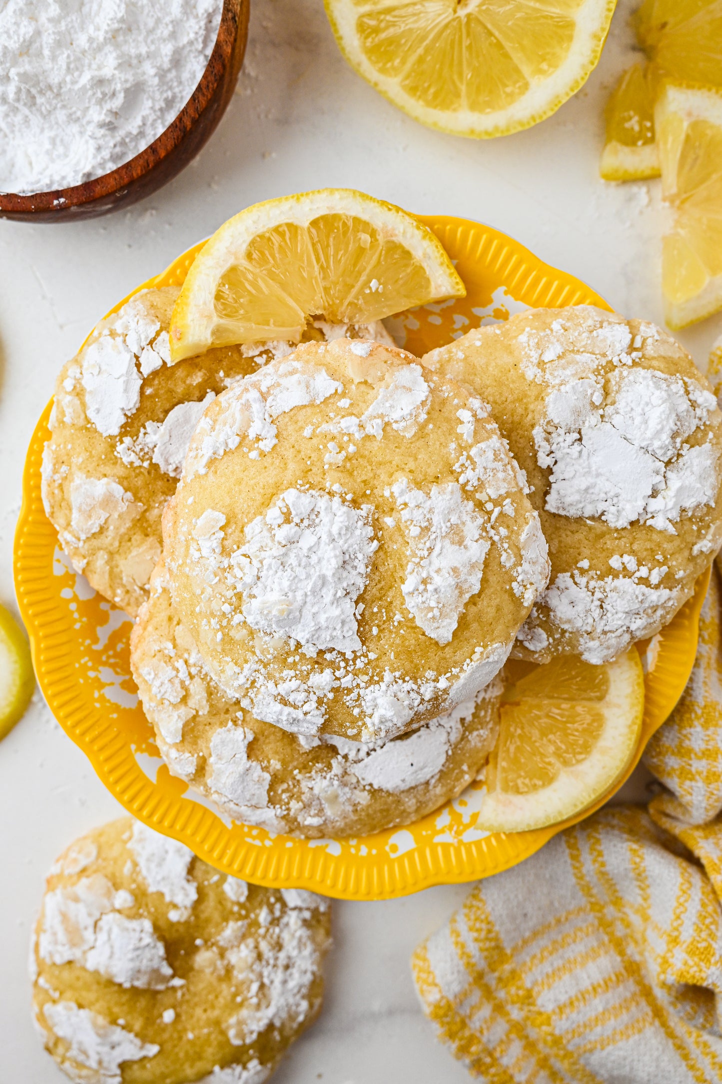 Lemon Crinkle Cookies Exclusive