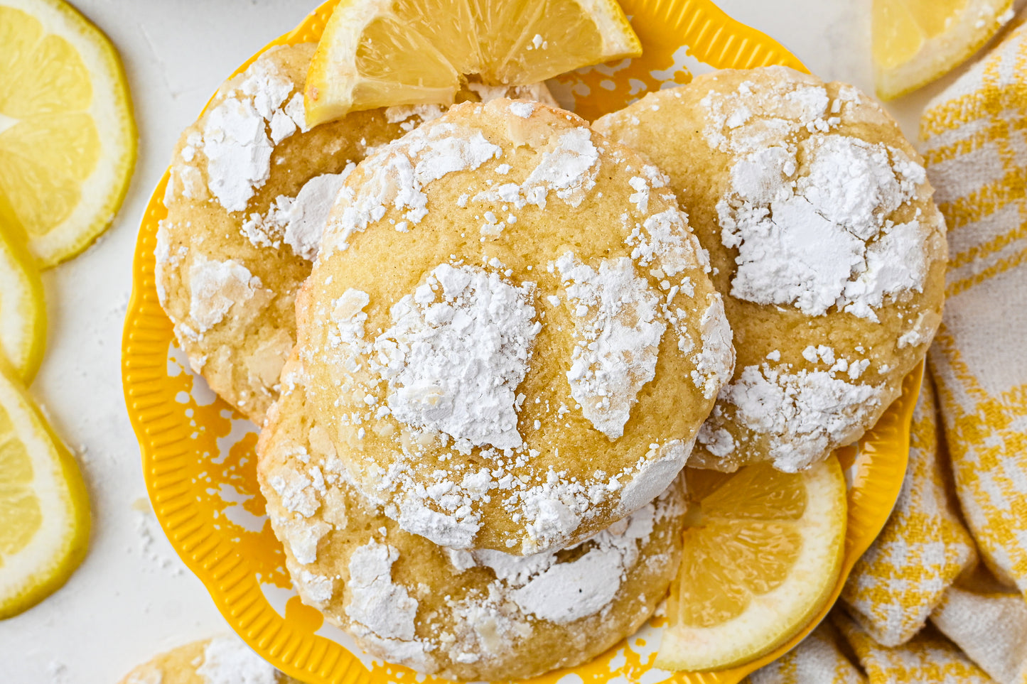 Lemon Crinkle Cookies Exclusive