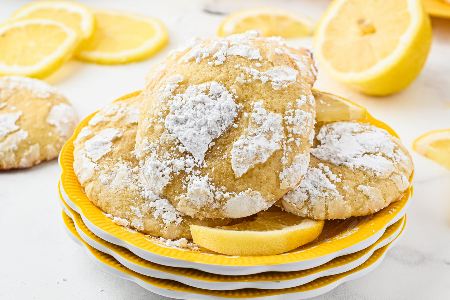 Lemon Crinkle Cookies Exclusive