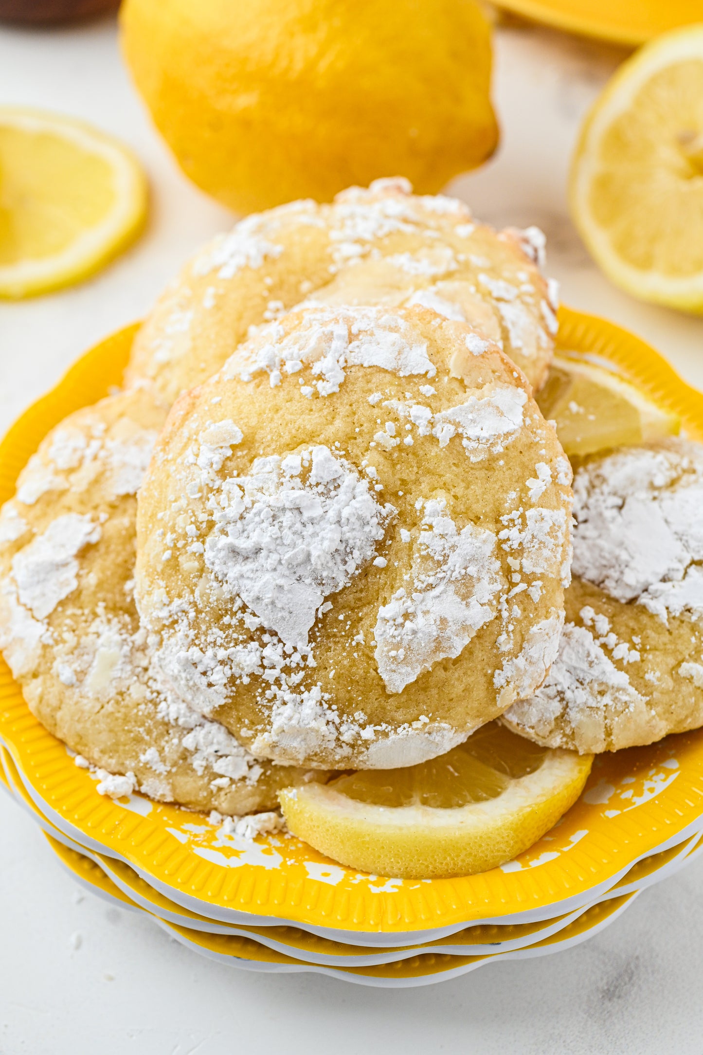 Lemon Crinkle Cookies Exclusive