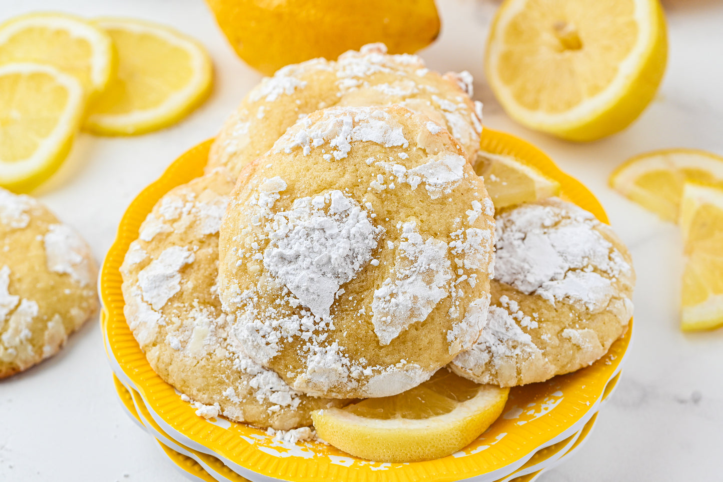 Lemon Crinkle Cookies Exclusive