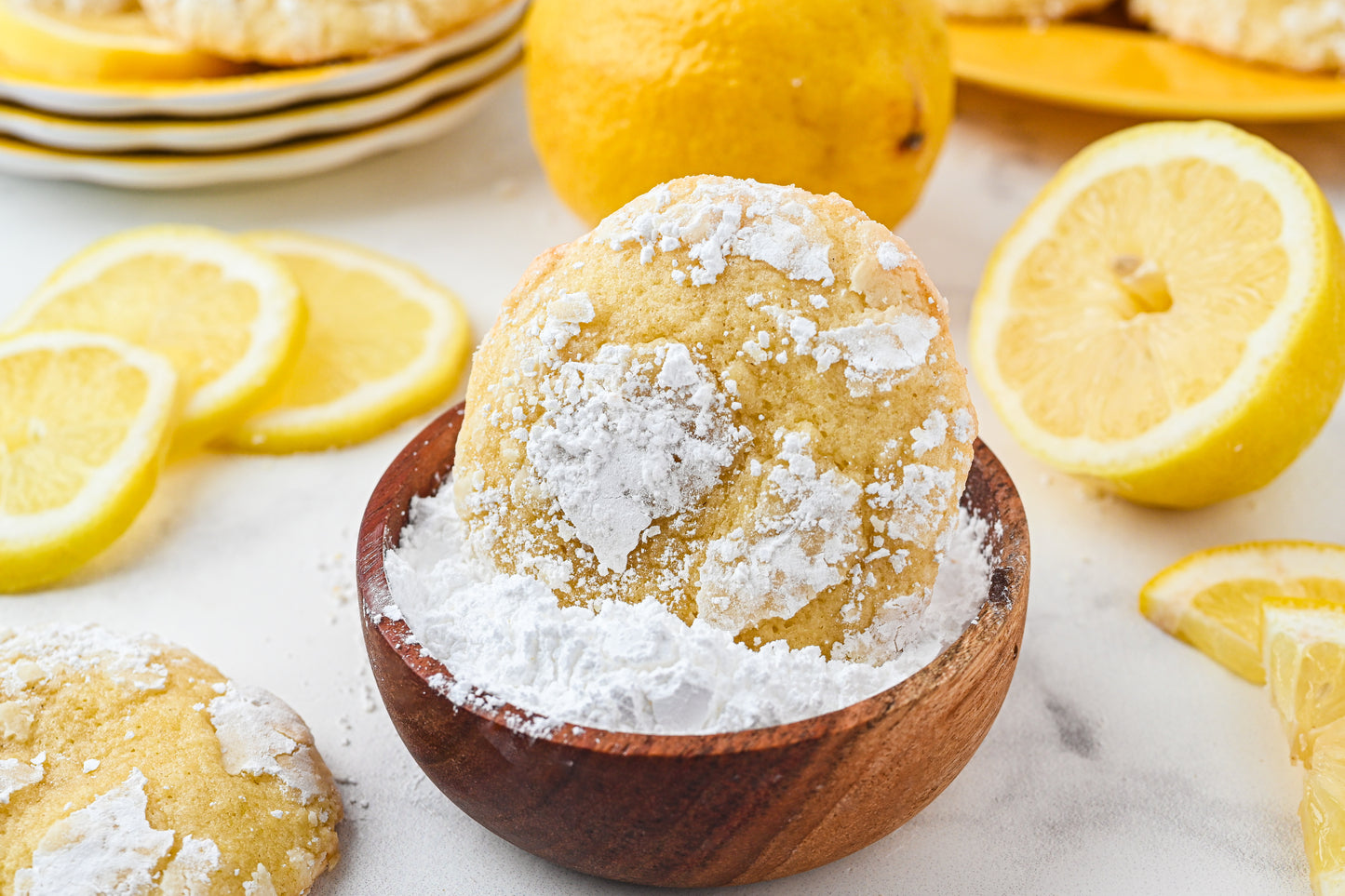 Lemon Crinkle Cookies Exclusive