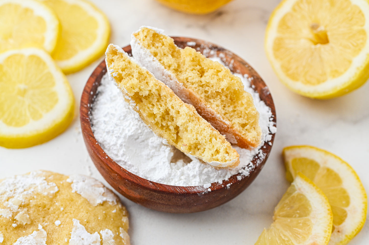 Lemon Crinkle Cookies Exclusive