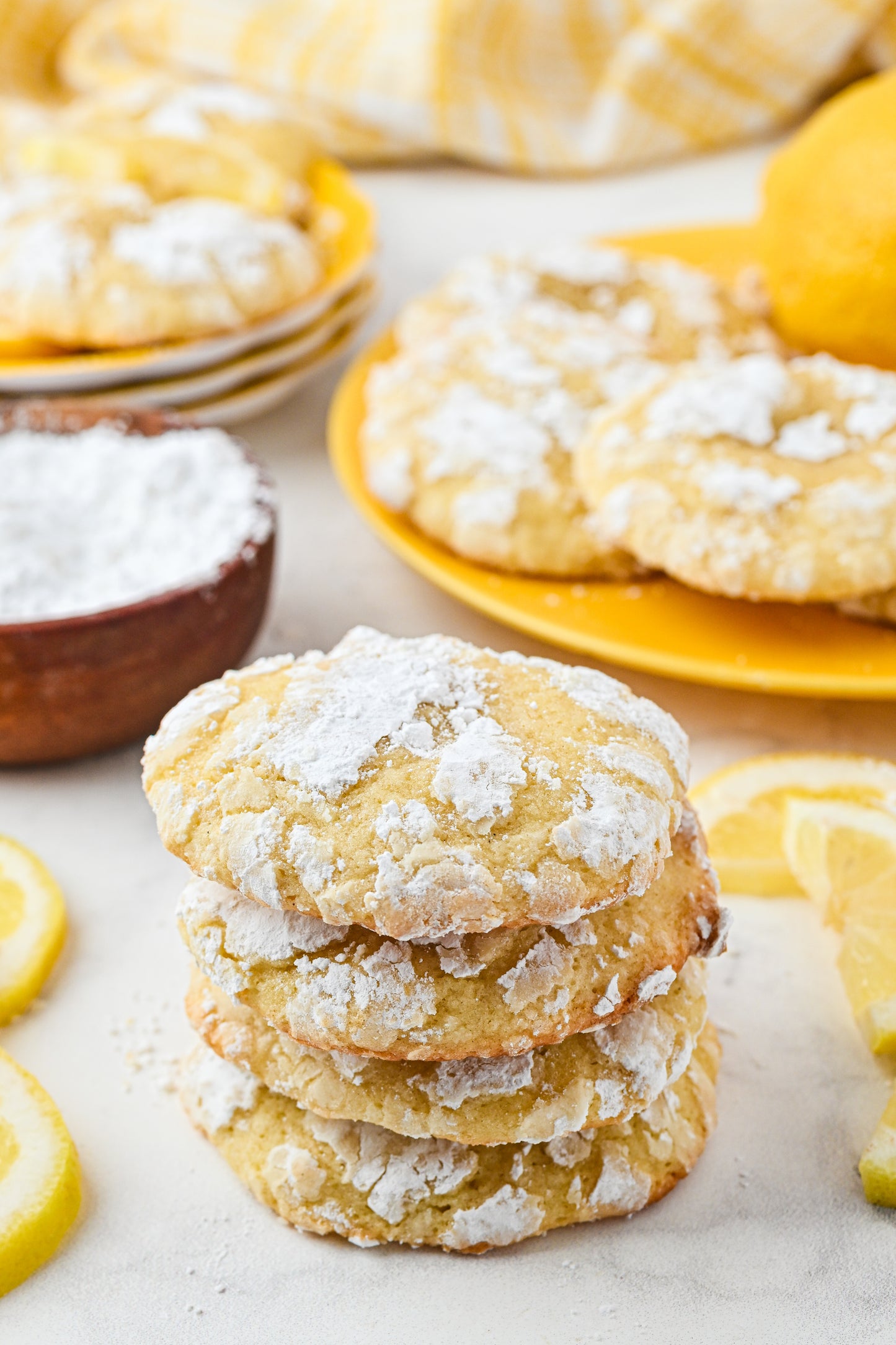 Lemon Crinkle Cookies Exclusive