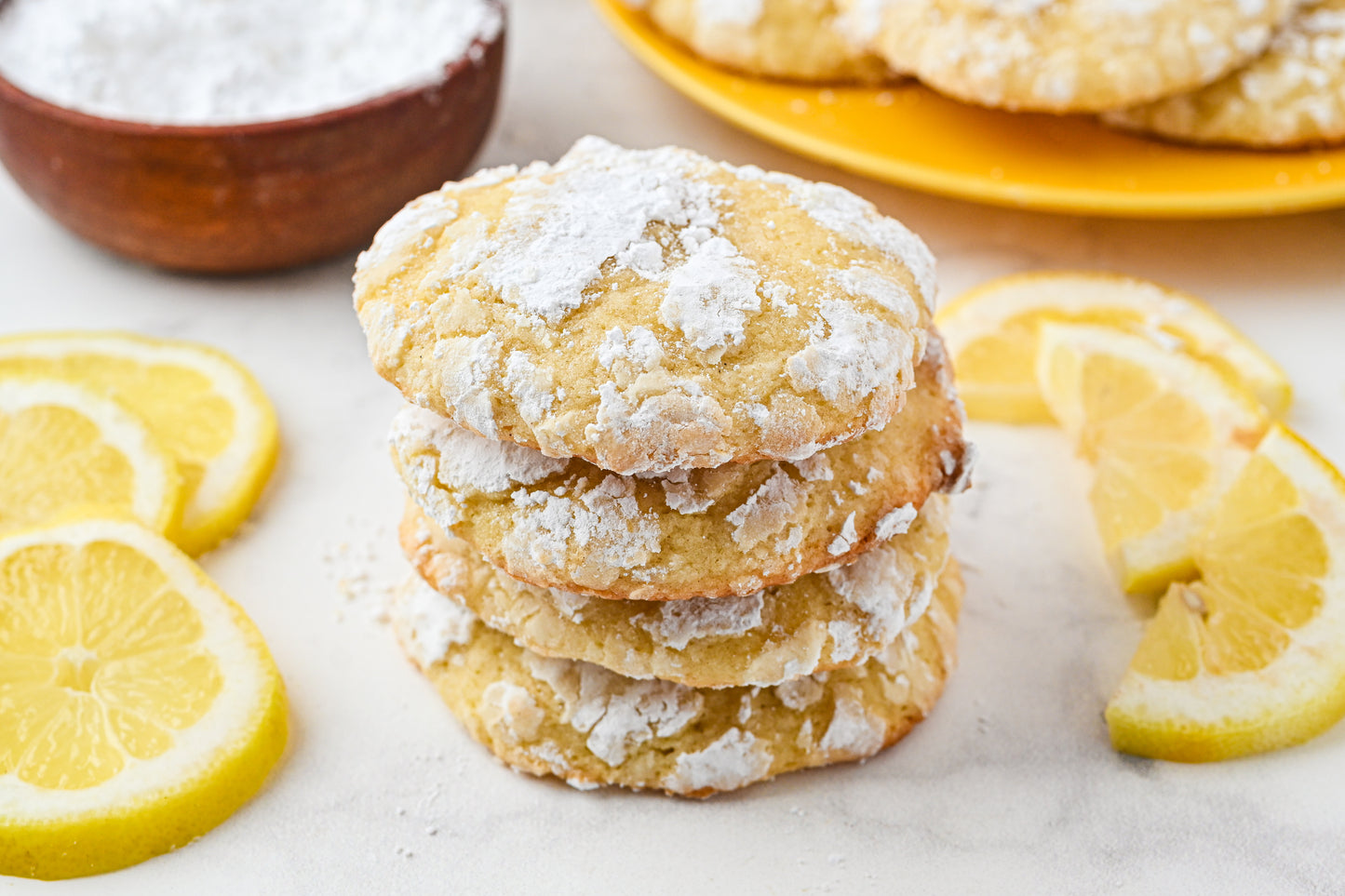 Lemon Crinkle Cookies Exclusive