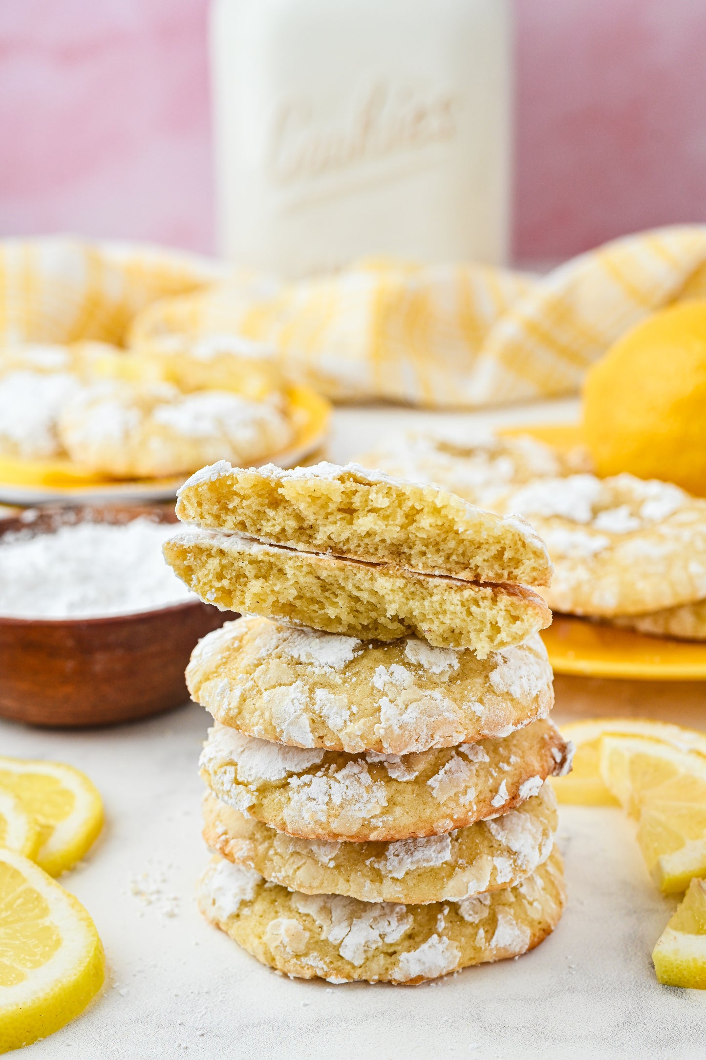 Lemon Crinkle Cookies Exclusive