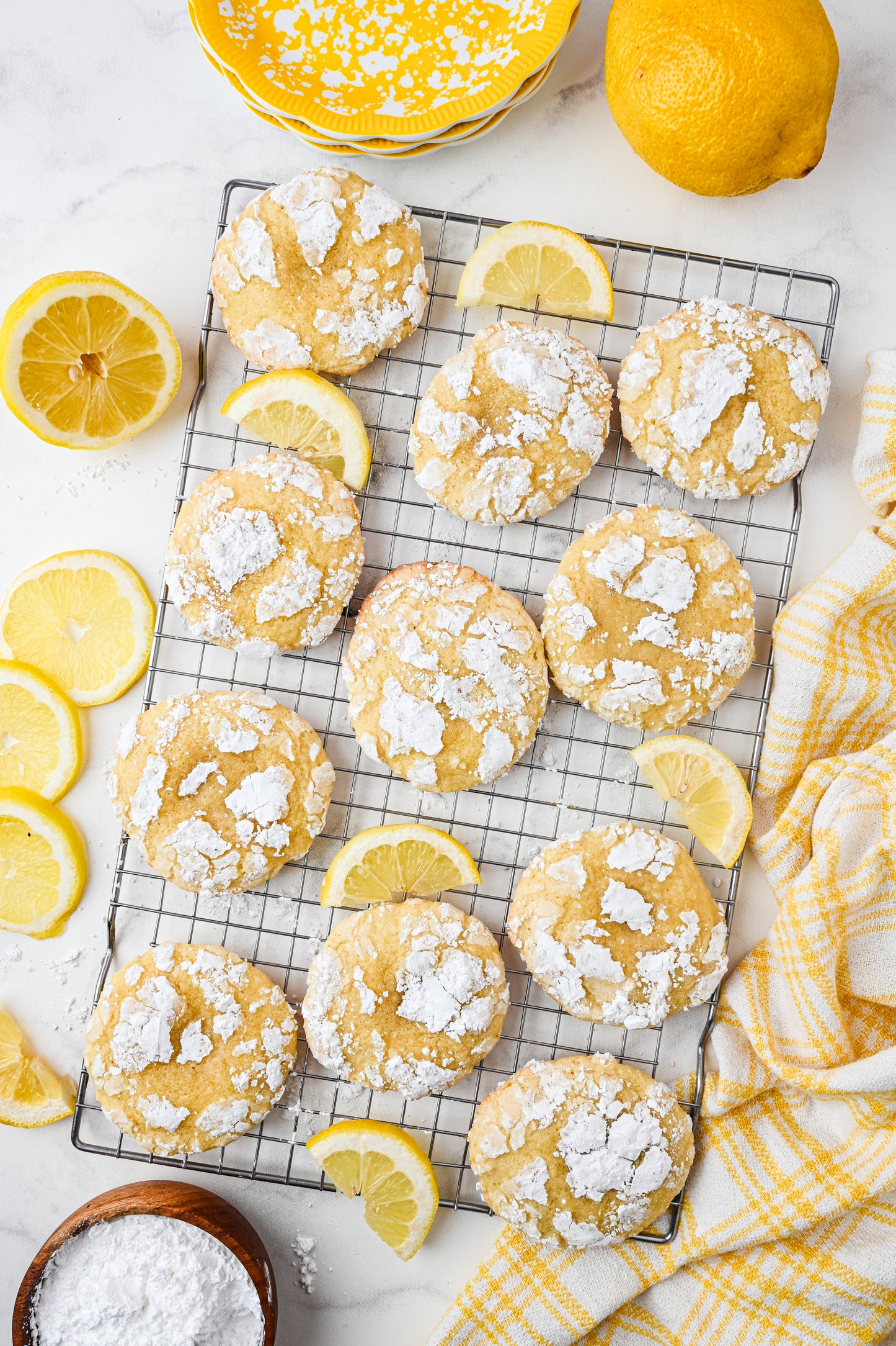 Lemon Crinkle Cookies Exclusive