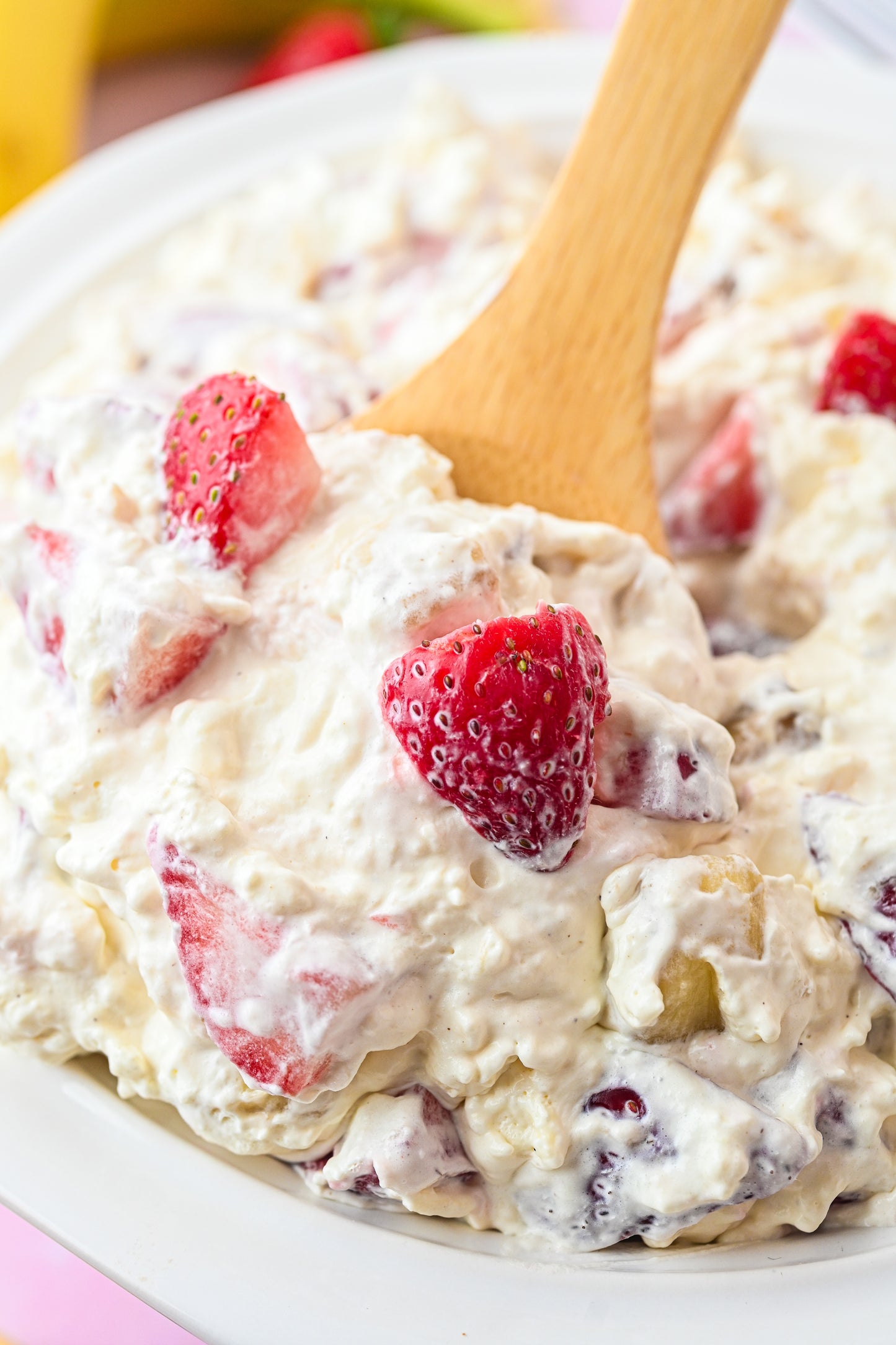 Strawberry Banana Cheesecake Salad Exclusive