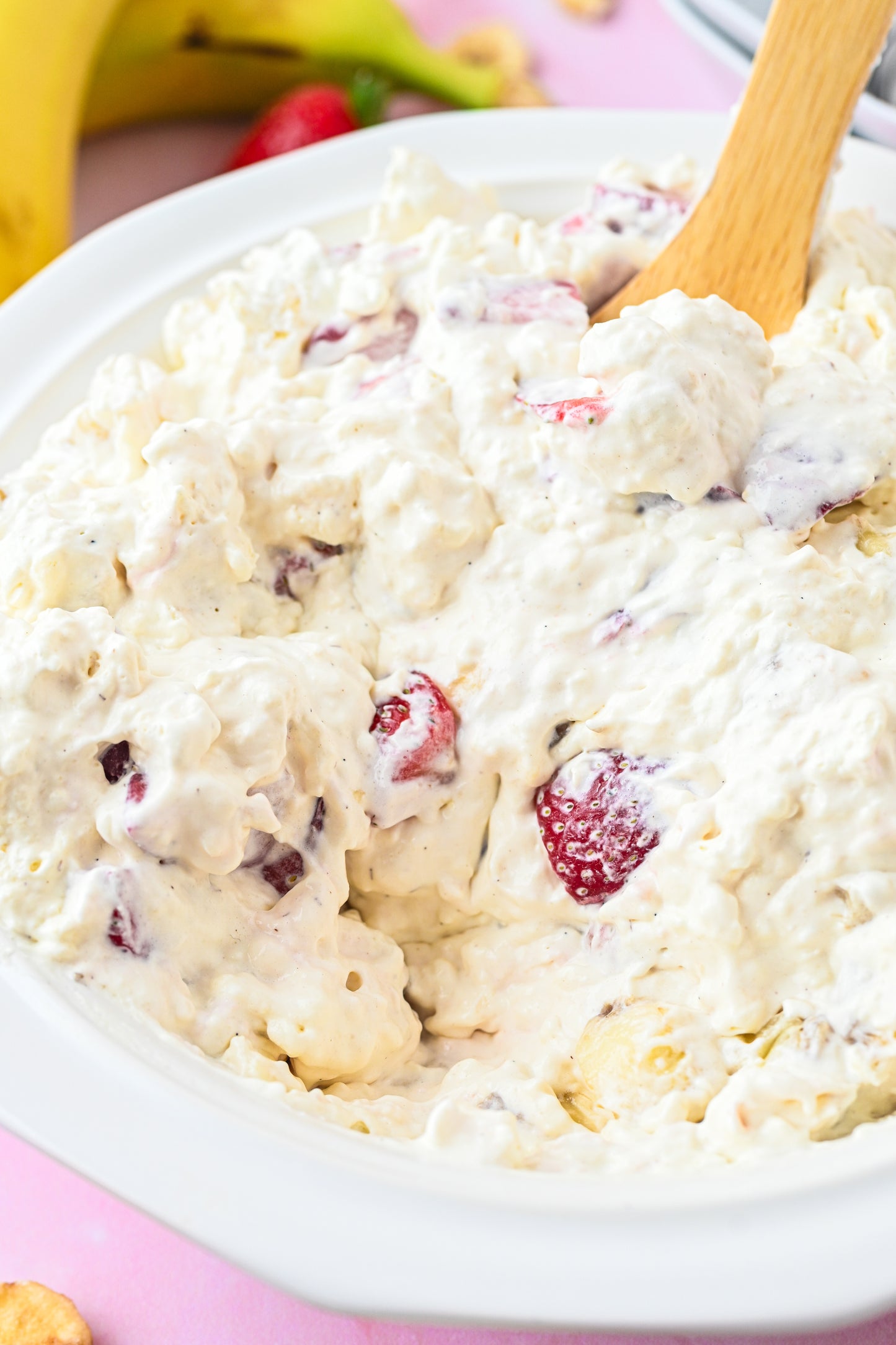 Strawberry Banana Cheesecake Salad Exclusive