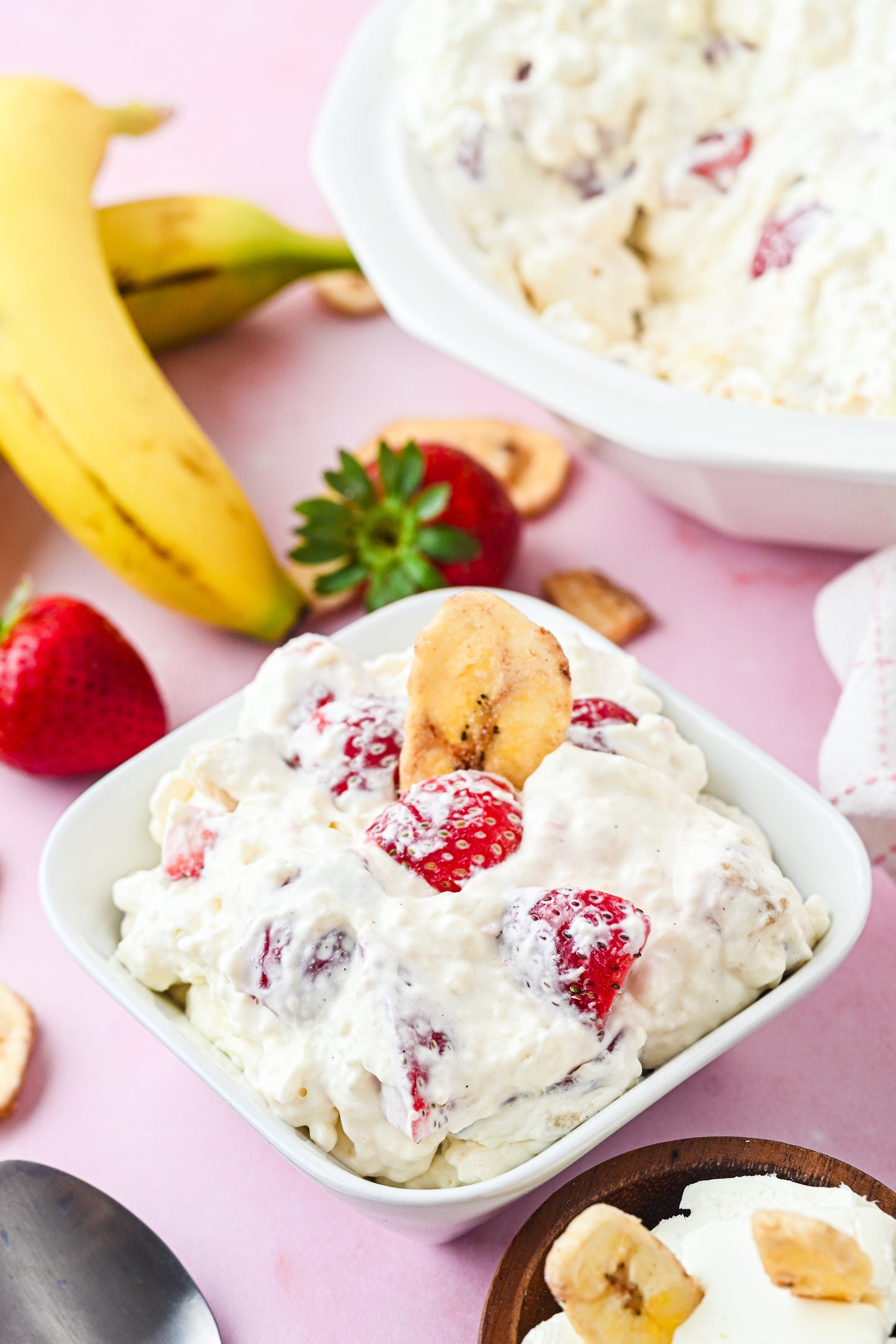 Strawberry Banana Cheesecake Salad Exclusive