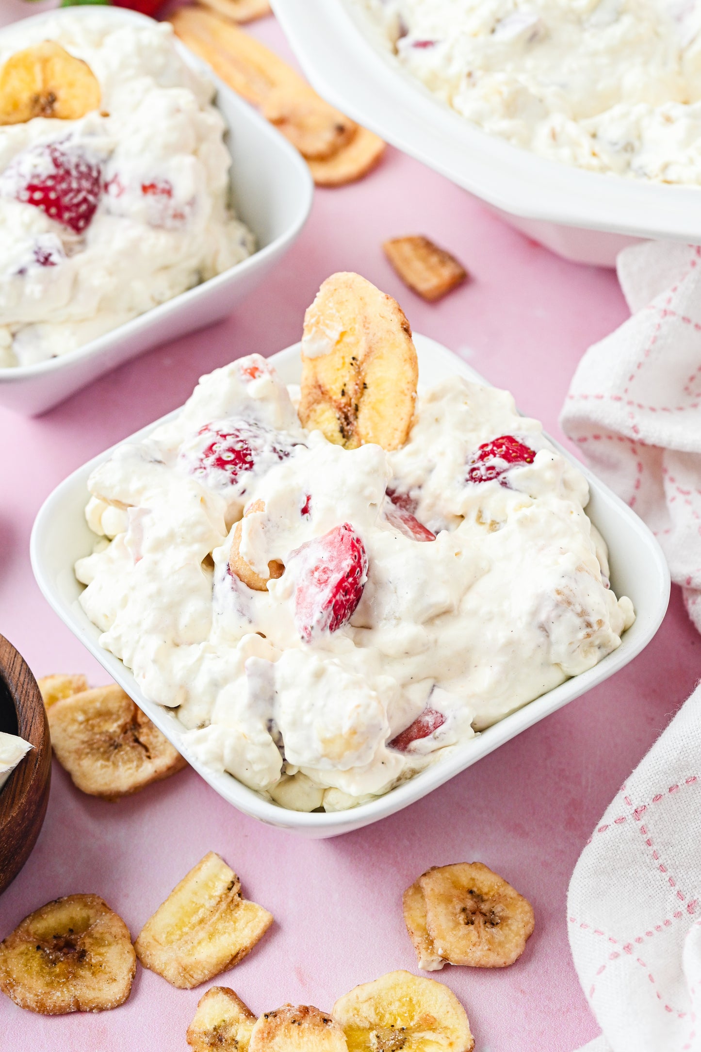 Strawberry Banana Cheesecake Salad Exclusive